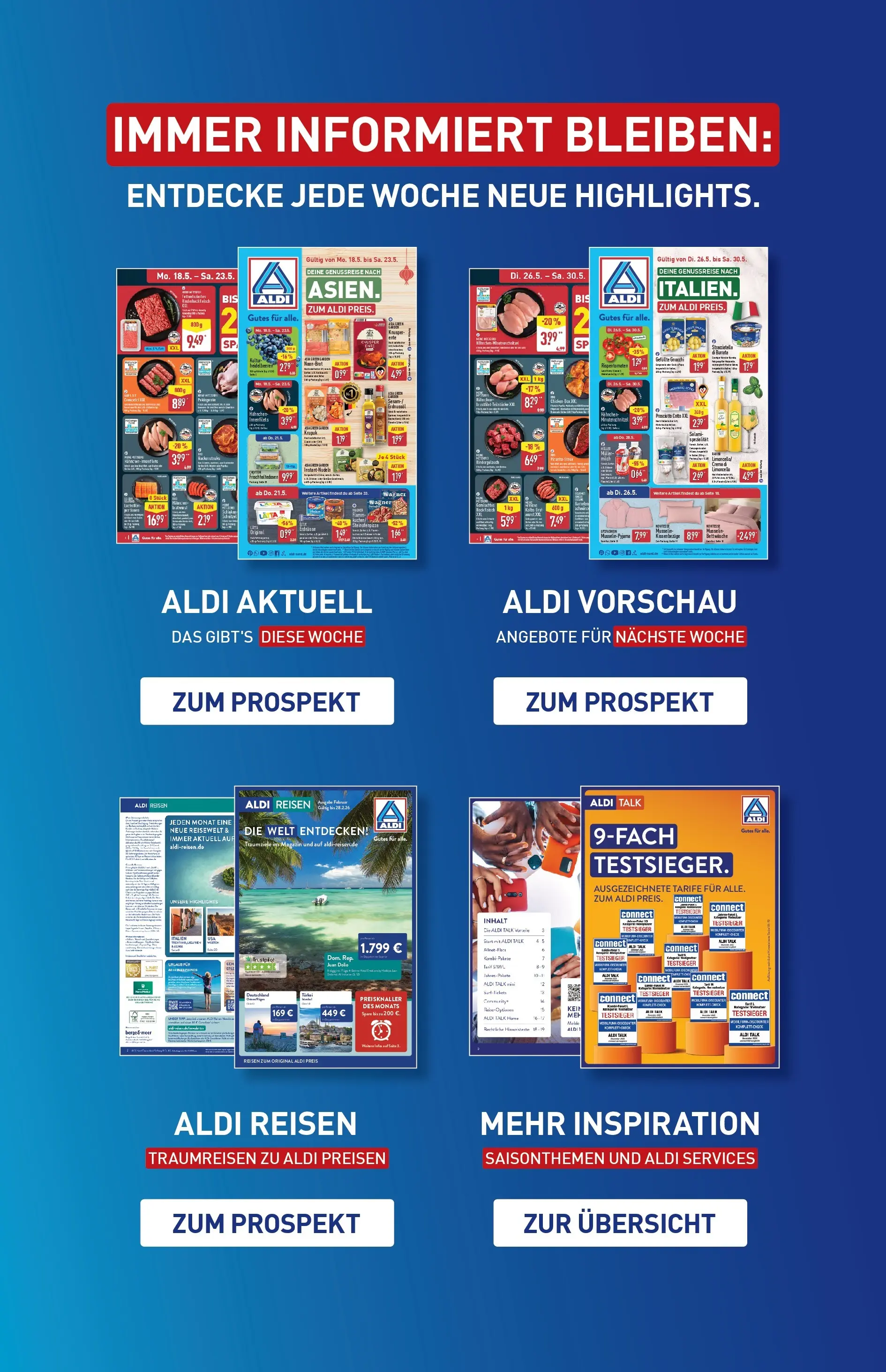 Aldi - ALDI Nord: Wochenangebote (ab 17.05.2026) » Angebote Online | Seite: 45 | Produkte: Nackensteaks, Limoncello, Salami, Ente