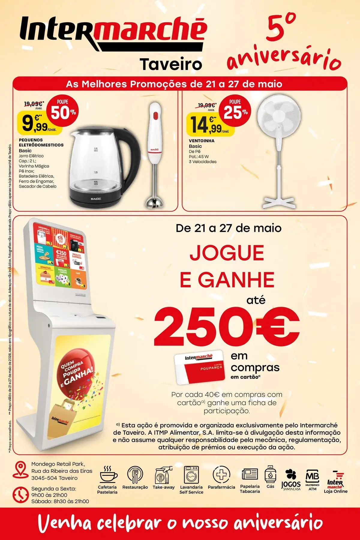 Intermarché - Isto é que são preços BAIXOS! » de 21/05/2026 - 27/05/2026 | Página: 52 | Produtos: Jogos, Secador, Ferro, Pizza
