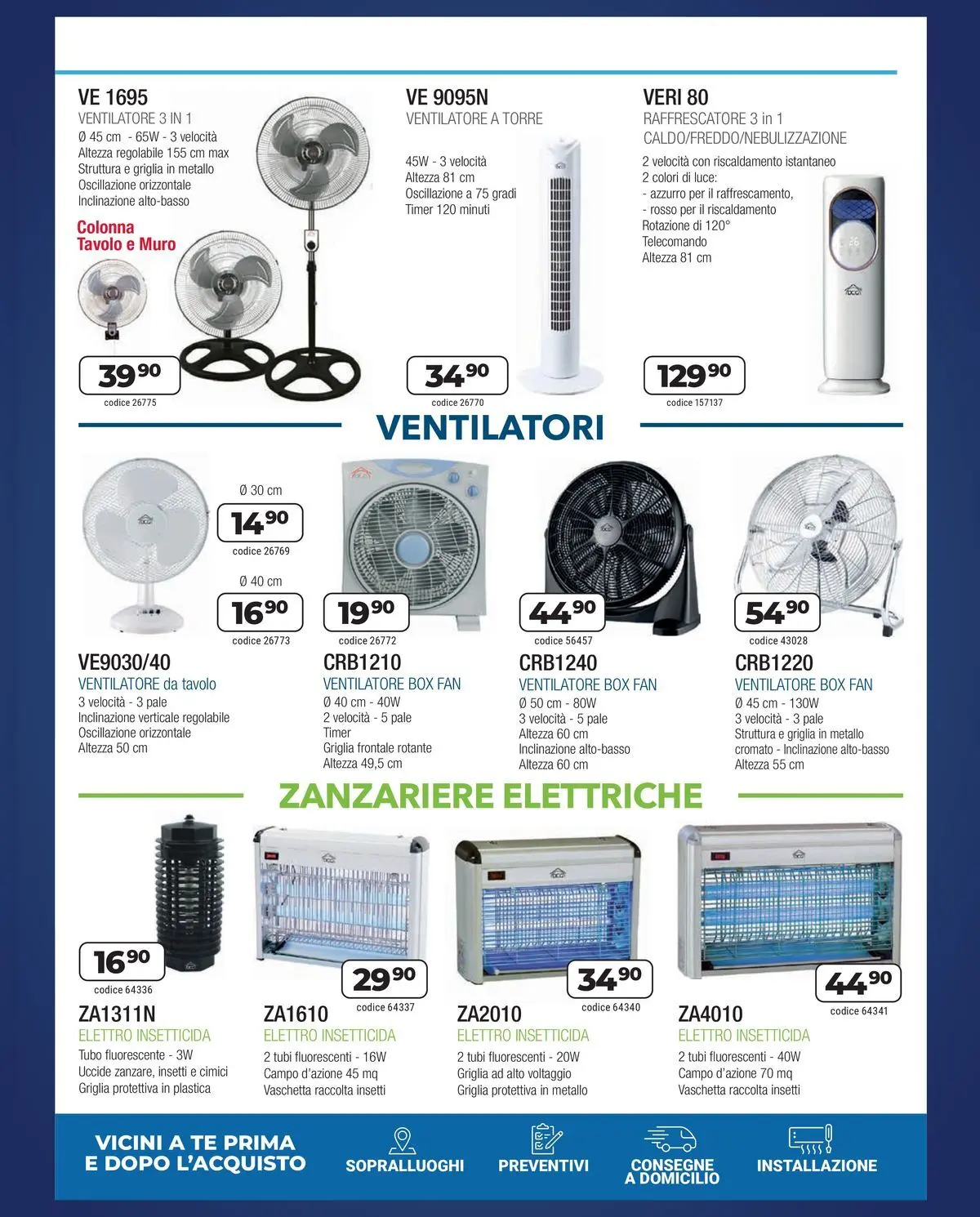 ﻿Trony volantino dal ﻿21/05/2026﻿ > ﻿Anteprima | Pagina: 25 | Prodotti: Ventilatore, Telecomando, Griglia, Fan