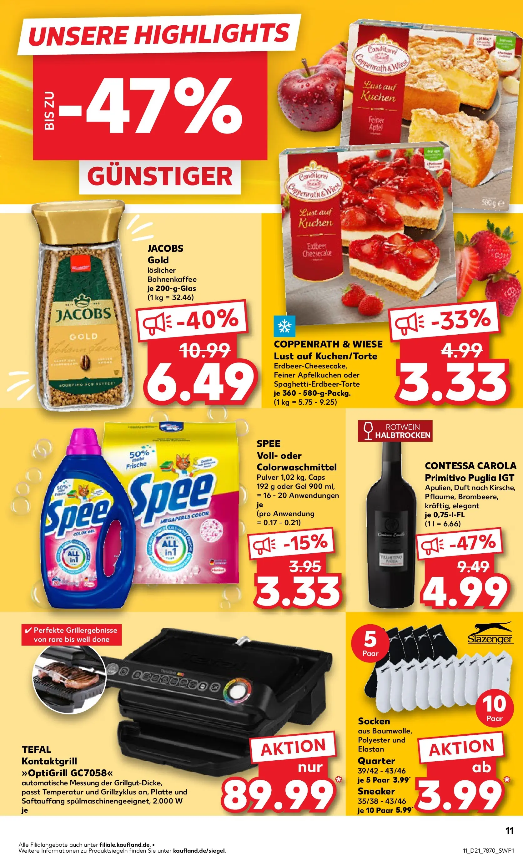 Prospekt Kaufland ab 20.05.2026 » Angebote Online zum Blättern | Seite: 11 | Produkte: Grill, Duft, Äpfel, Kuchen