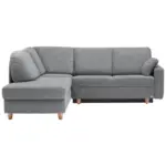 XXXLutz Lauterach - Ihr M&ouml;belhaus bei Bregenz Ecksofa in Mikrovelours Grau 208/227 cm