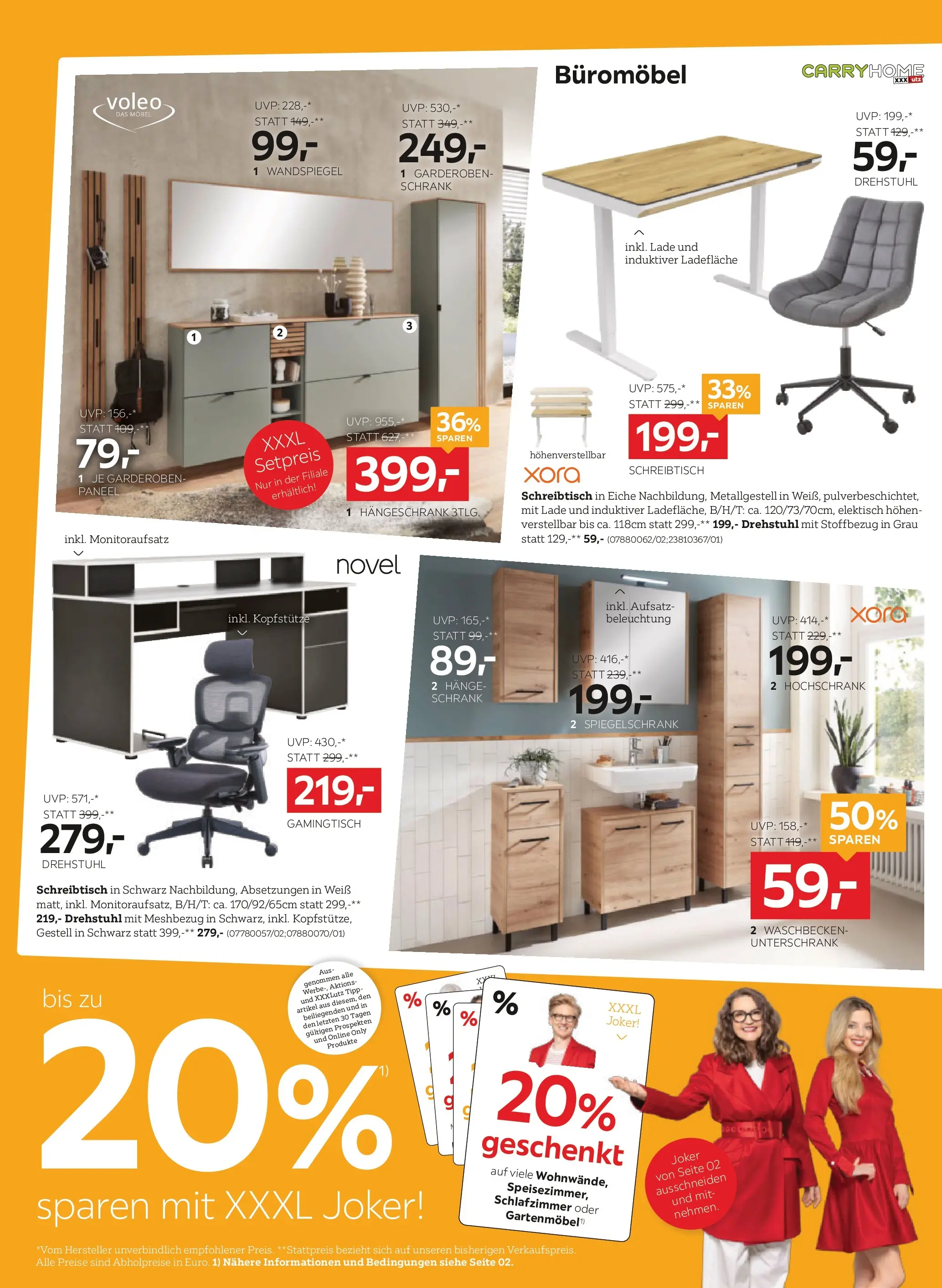 XXXLutz - Hauptprospekt von 08.06.2026 - Aktuelle Angebote | Seite: 10 | Produkte: Schrank, Waschbecken