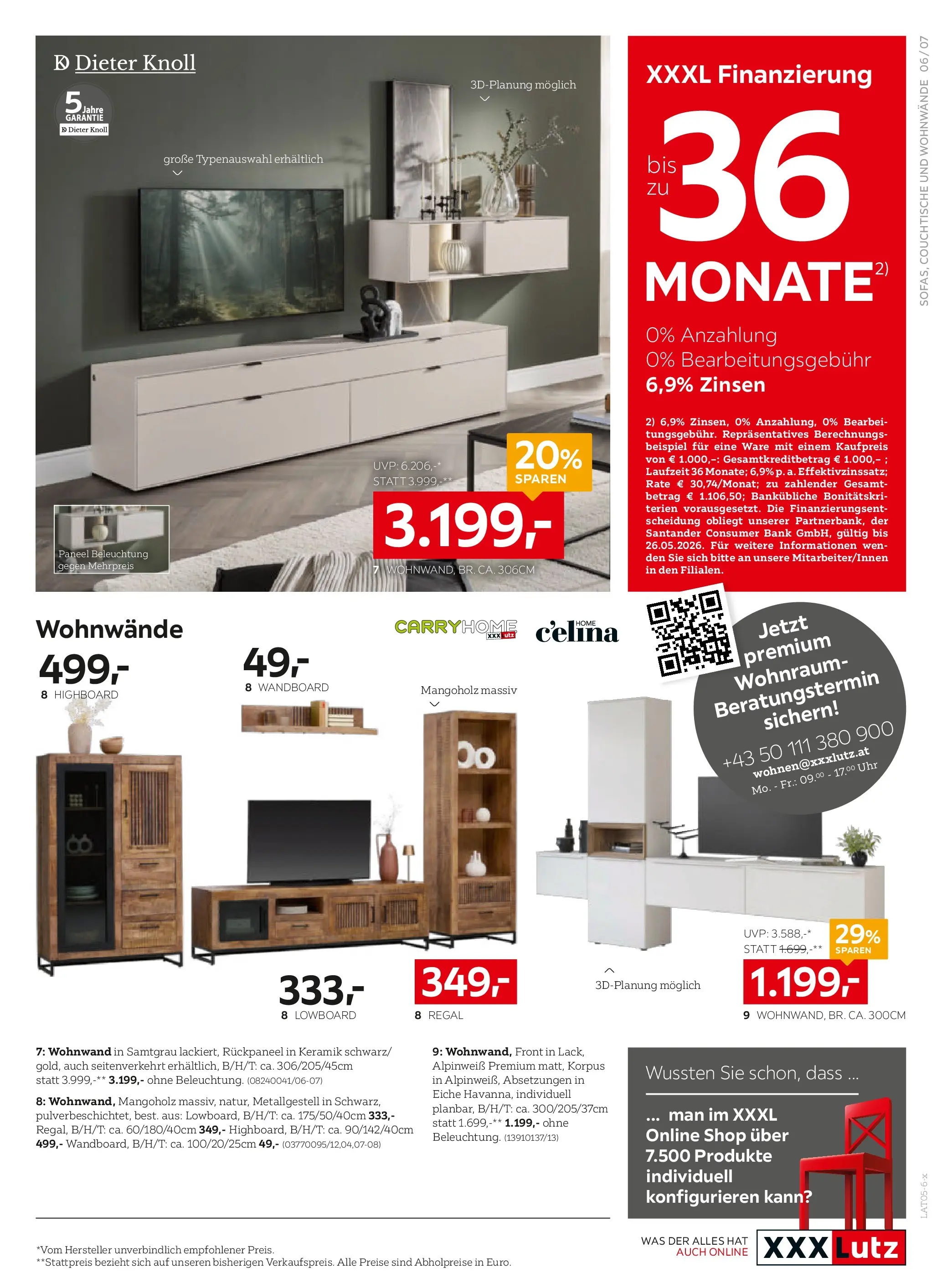 XXXLutz Sitzmöbel von 19.05.2026 - Aktuelle Angebote | Seite: 7 | Produkte: Uhr, Regal