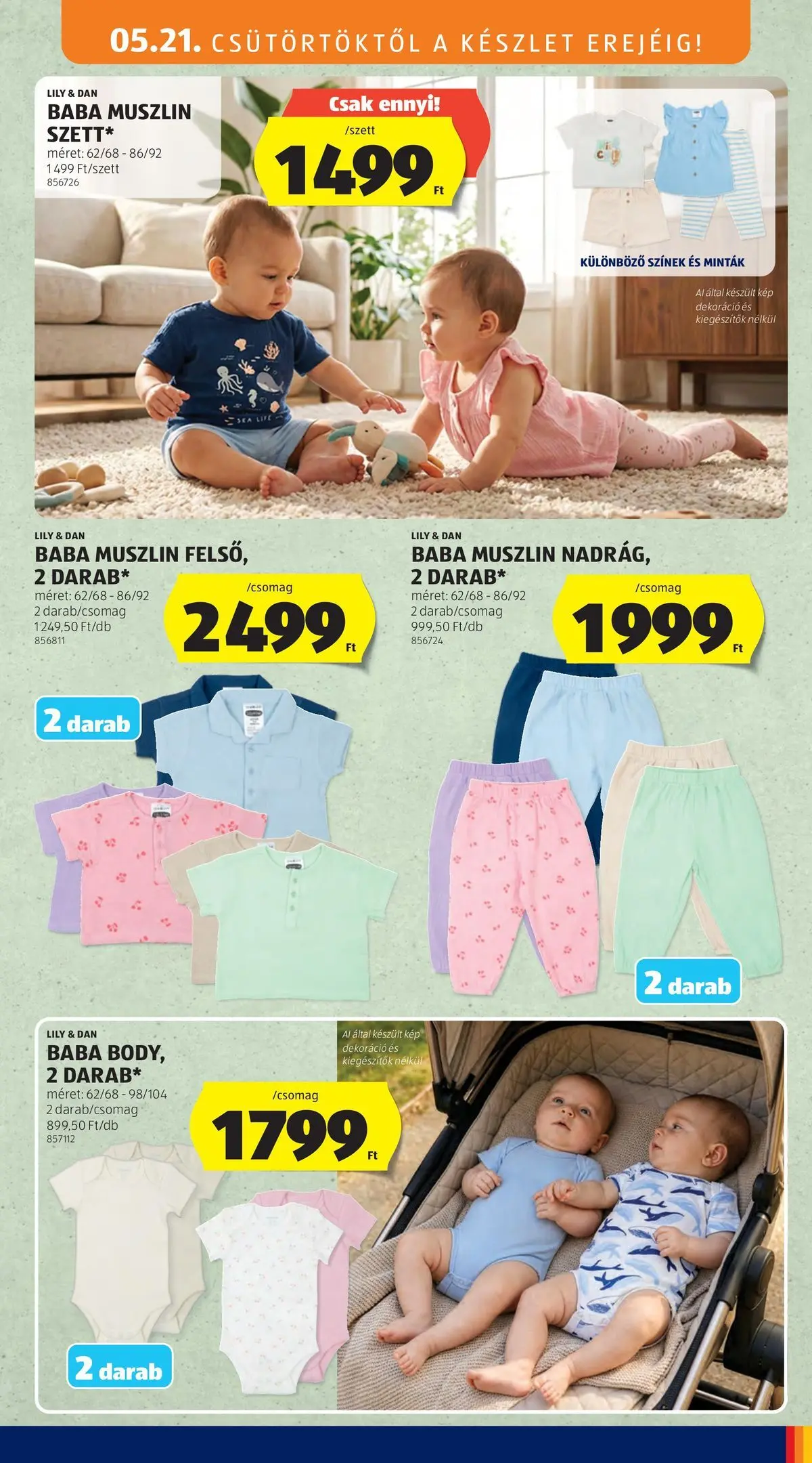 Aldi - Aldi újság érvényessége 2026.05.27-ig - 2026.05.20.-tól⏳Szórólap | Oldal: 23 | Termékek: Dekoráció Aldi - Aldi újság érvényessége 2026.05.27-ig - 2026.05.20. -tól/töl > akció, lapozható szórólap 🛍️ | Oldal: 23 | Termékek: Dekoráció