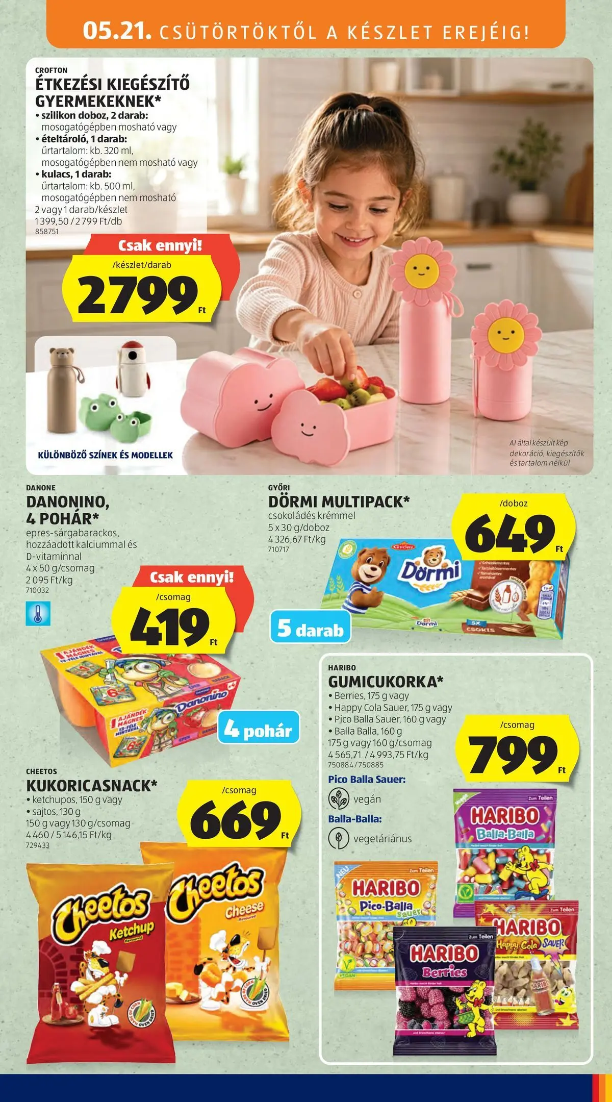 Aldi - Aldi újság érvényessége 2026.05.27-ig - 2026.05.20.-tól⏳Szórólap | Oldal: 27 | Termékek: Cheetos, Cola, Vegán, Pohár Aldi - Aldi újság érvényessége 2026.05.27-ig - 2026.05.20. -tól/töl > akció, lapozható szórólap 🛍️ | Oldal: 27 | Termékek: Cheetos, Cola, Vegán, Pohár