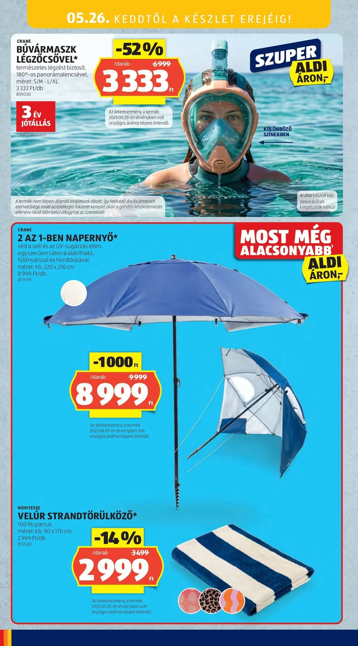 Aldi - Aldi újság érvényessége 2026.05.27-ig - 2026.05.20.-tól⏳Szórólap | Oldal: 54 | Termékek: Dekoráció Aldi - Aldi újság érvényessége 2026.05.27-ig - 2026.05.20. -tól/töl > akció, lapozható szórólap 🛍️ | Oldal: 54 | Termékek: Dekoráció