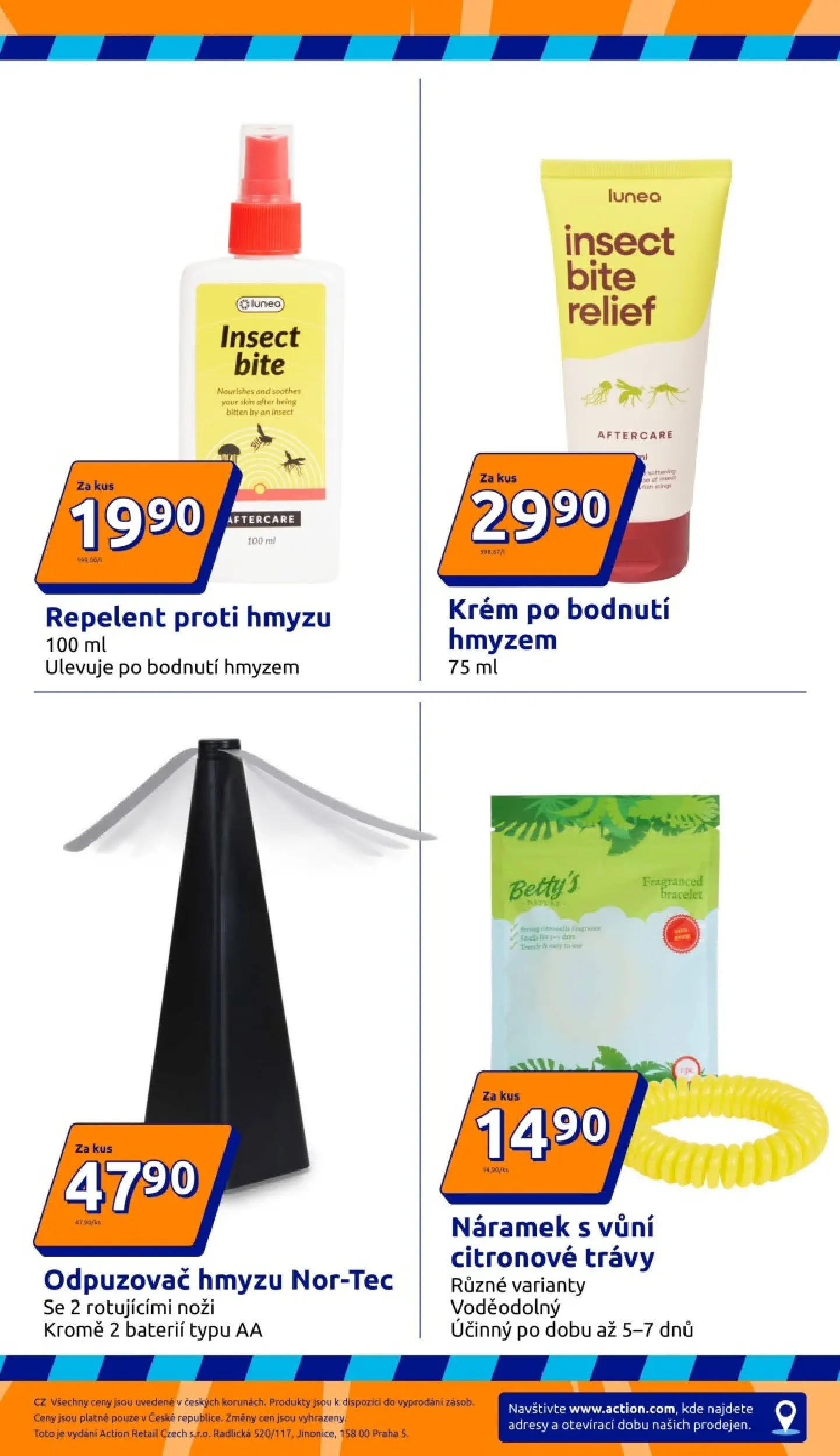 Action leták od 20.05.2026 - Akční leták online | Strana: 29 | Produkty: Krém, Repelent, Odpuzovač