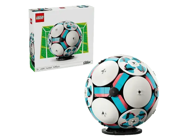 Lego Editions Football 43019 Fu&szlig;ball Bausatz, Mehrfarbig