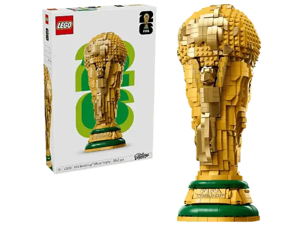 Lego Editions Sports 43020 Offizieller Pokal der FIFA Fu&szlig;ball-Weltmeisterschaft (Ab 12 Jahren) Bausatz, Mehrfarbig