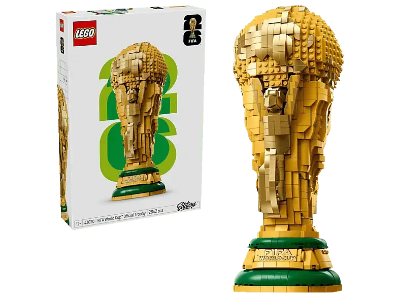 Lego Editions Sports 43020 Offizieller Pokal der FIFA Fu&szlig;ball-Weltmeisterschaft (Ab 12 Jahren) Bausatz, Mehrfarbig