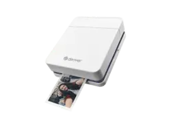 Denver MCP-6010 Mobiler Sofortbild-Drucker, Bluetooth, Wei&szlig;