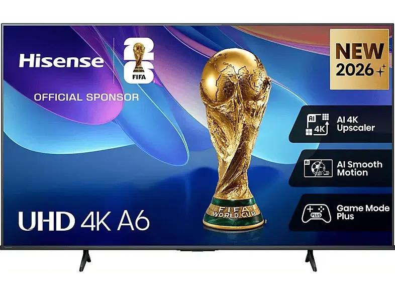 Hisense 55A6S (2026) 55 Zoll UHD Smart TV 4K 60 Hz