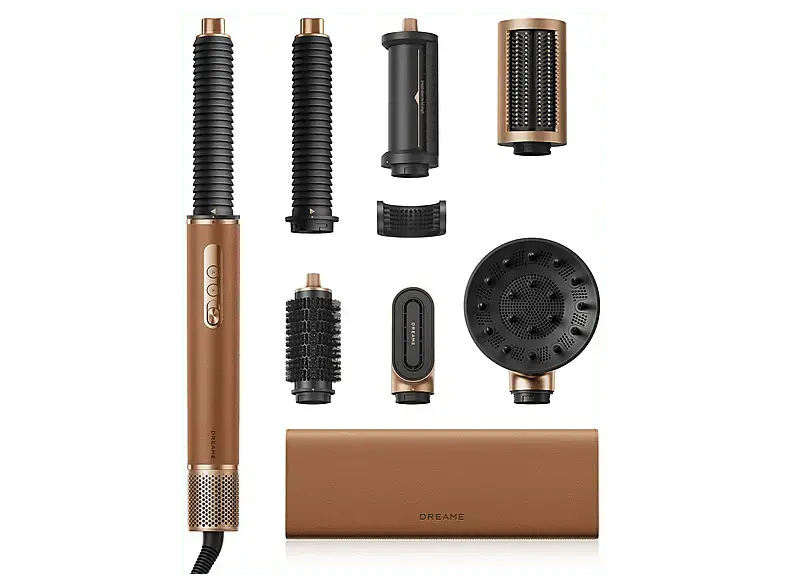 Dreame AirStyle Pro 2 Haartrockner Braun, 1300 Watt, 7 Aufs&auml;tze