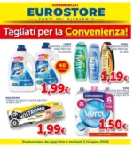 Supermercati Eurostore Tagliati per la convenienza! - al 02.06.2026