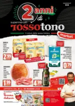 Apulia Distribuzione S.r.l. 2 anni di supermercati rossotono - al 30.05.2026
