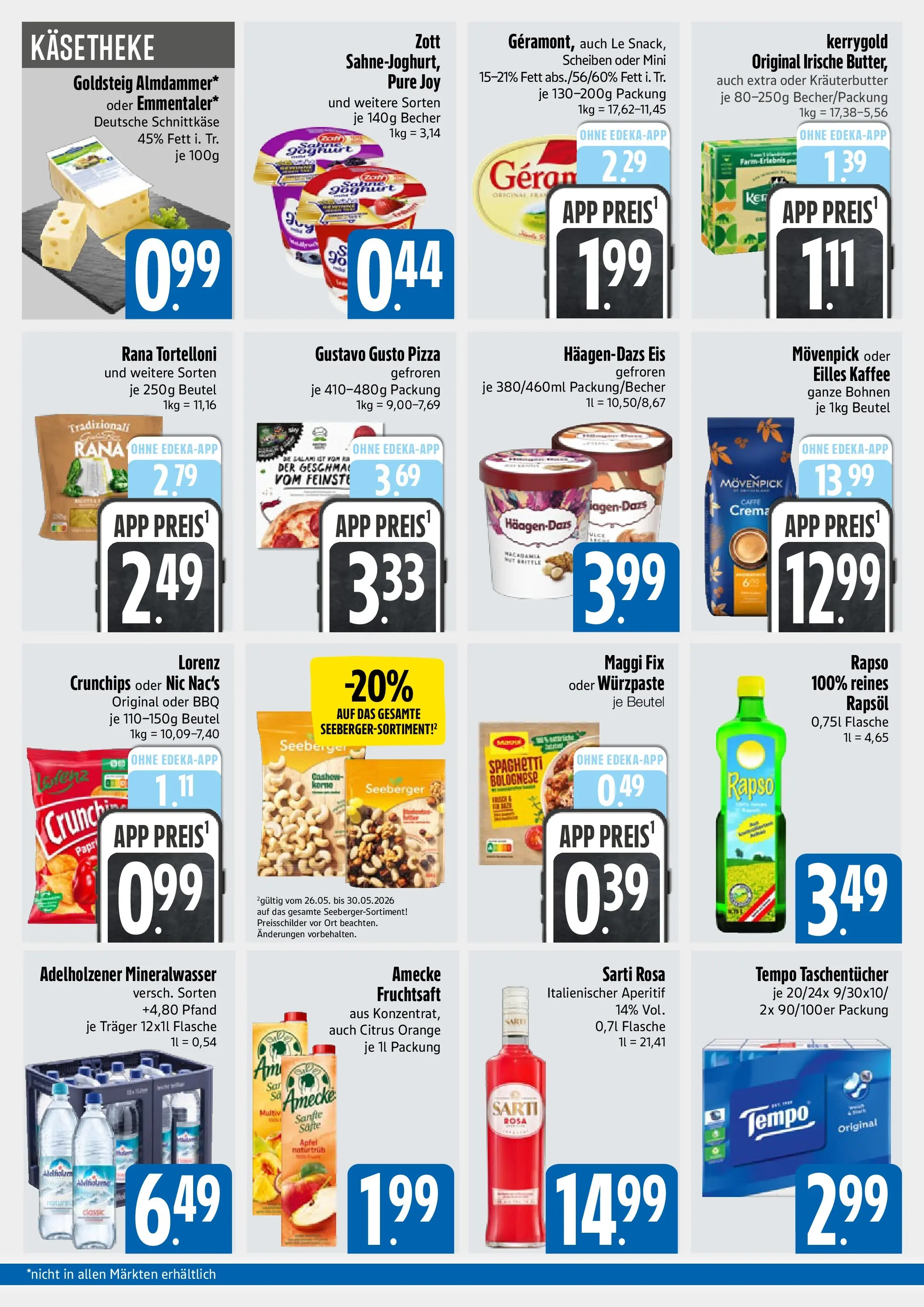 Angebote - E xpress: Wochenangebote (ab 24.05.2026) zum Blättern | Seite: 2 | Produkte: Joghurt, Adelholzener, Pizza, Fruchtsaft