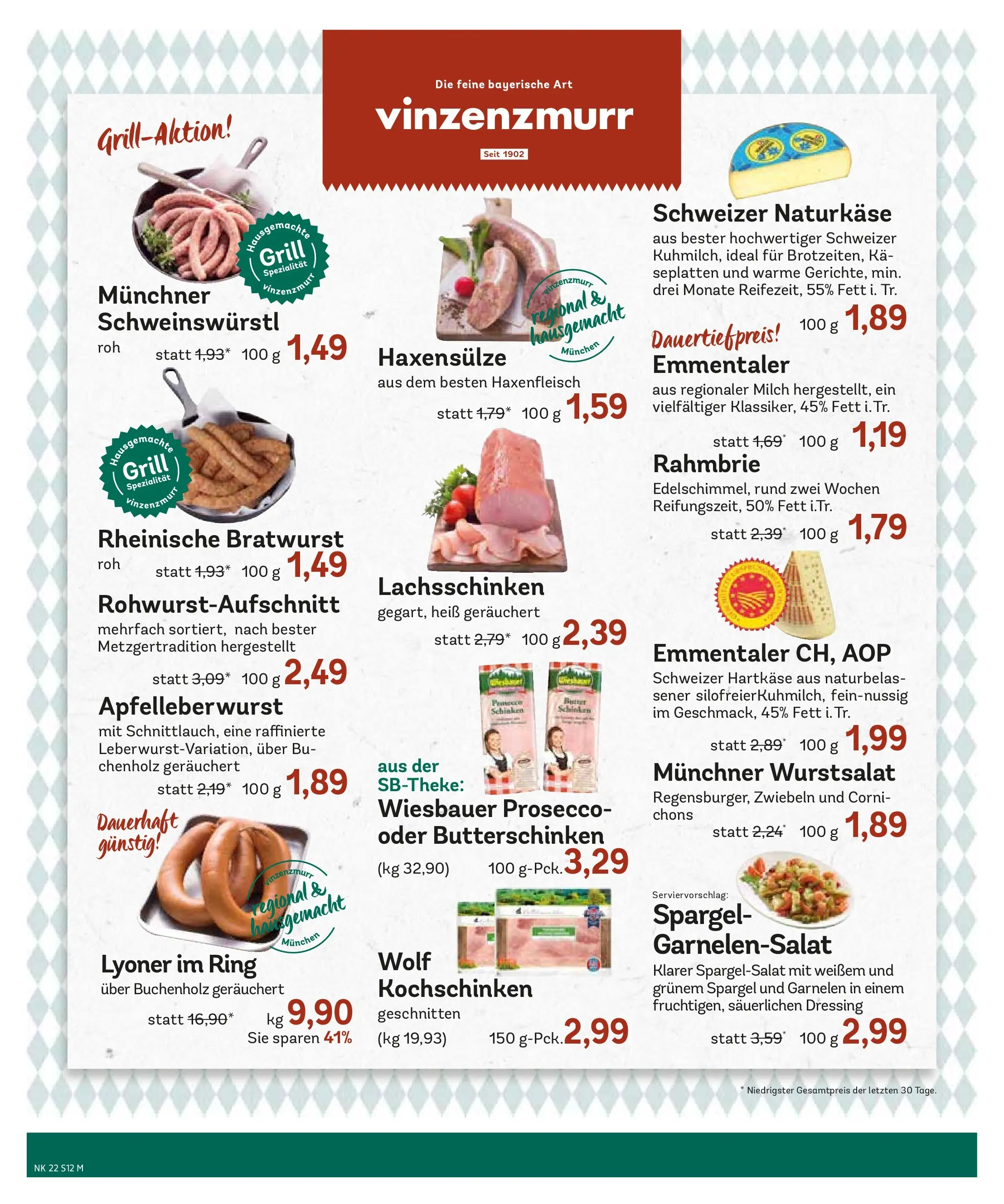 Edeka prospekt Murnau (ab 26.05.2026) » Angebote Online | Seite: 14 | Produkte: Grill, Milch, Dressing, Spargel