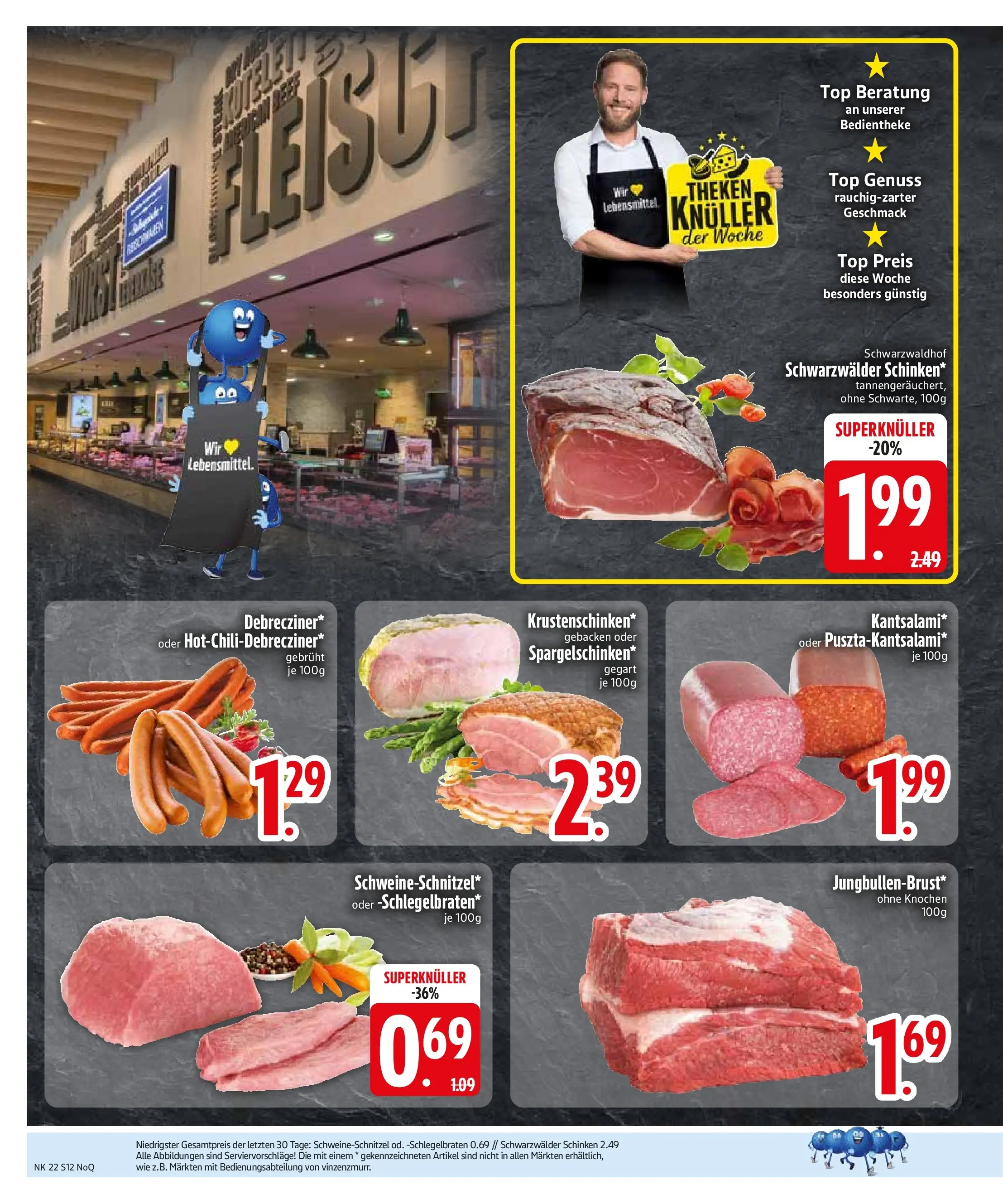 Edeka prospekt Neusäß-Steppach (ab 26.05.2026) » Angebote Online | Seite: 14 | Produkte: Top, Salami, Schinken