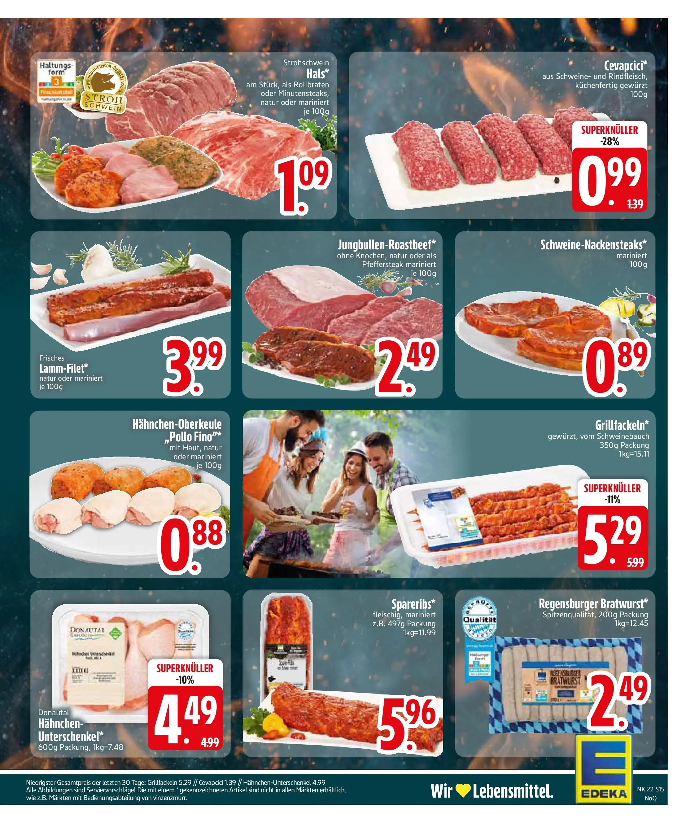 Edeka prospekt Neusäß-Steppach (ab 26.05.2026) » Angebote Online | Seite: 17 | Produkte: Hahnchen, Schweinebauch, Cevapcici