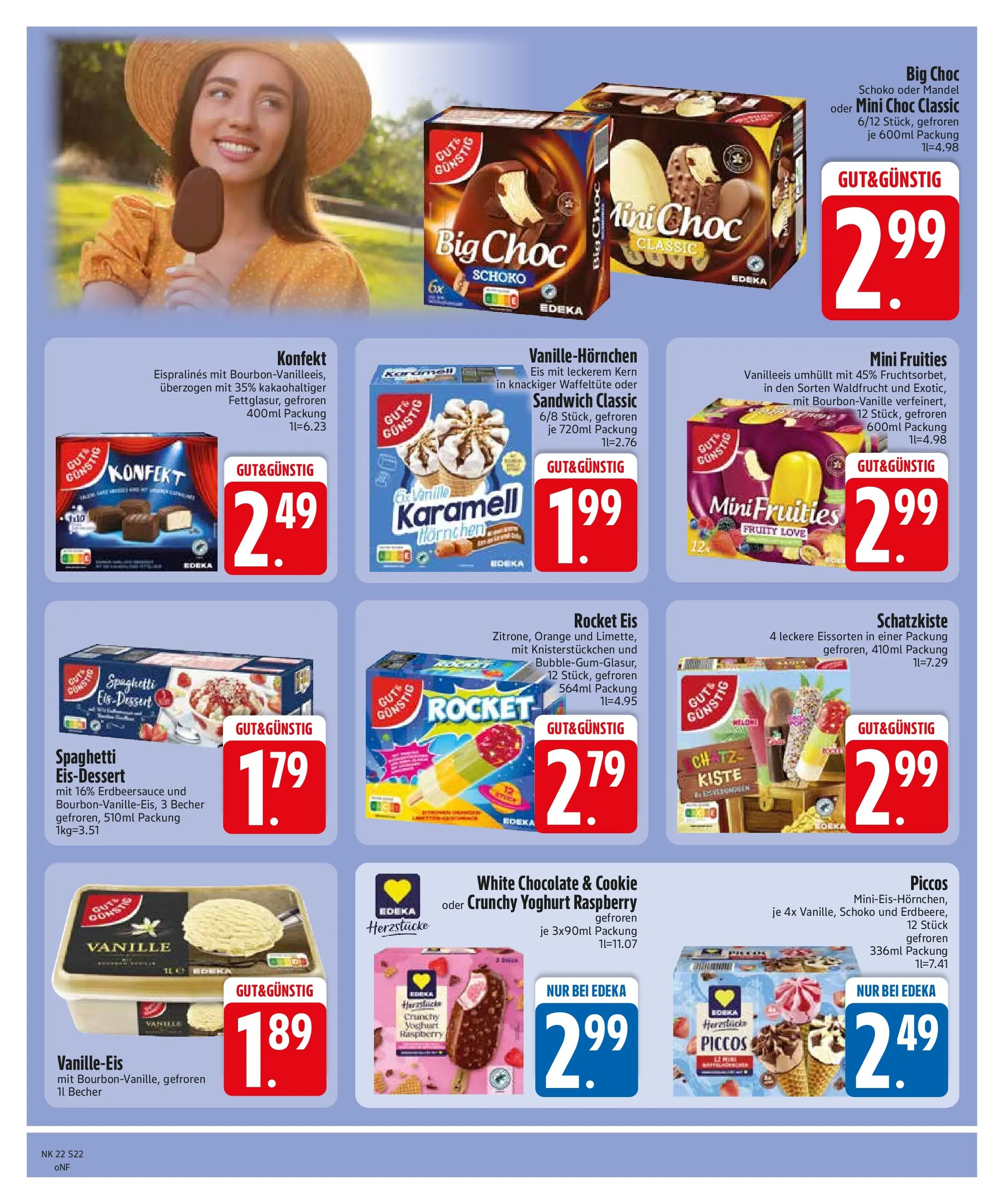 Edeka prospekt Bodenkirchen (ab 26.05.2026) » Angebote Online | Seite: 24 | Produkte: Eis