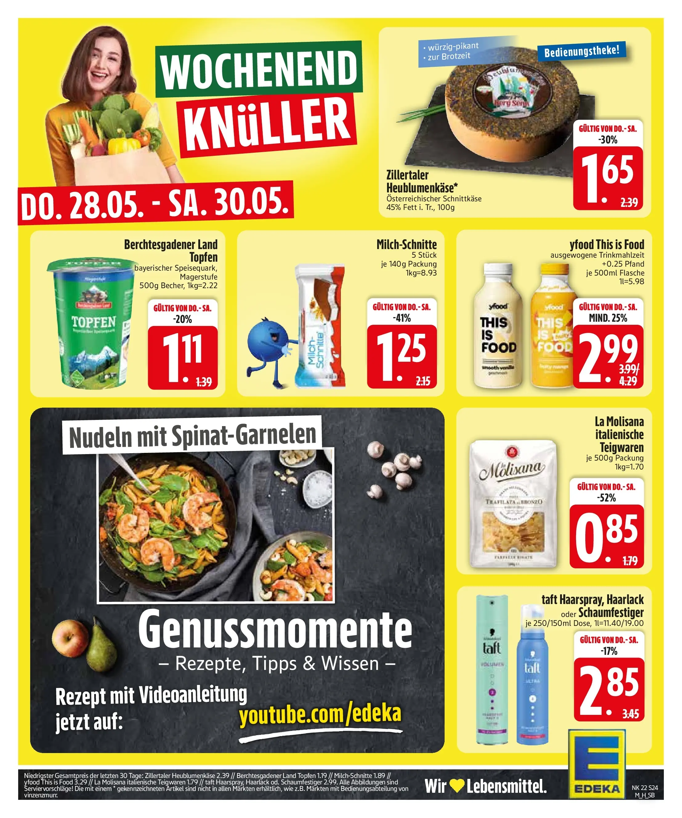 Edeka prospekt Bodenkirchen (ab 26.05.2026) » Angebote Online | Seite: 26 | Produkte: YFood, Pasta, Nudeln