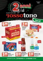 Apulia Distribuzione S.r.l. 2 anni di supermercati rossotono - al 06.06.2026