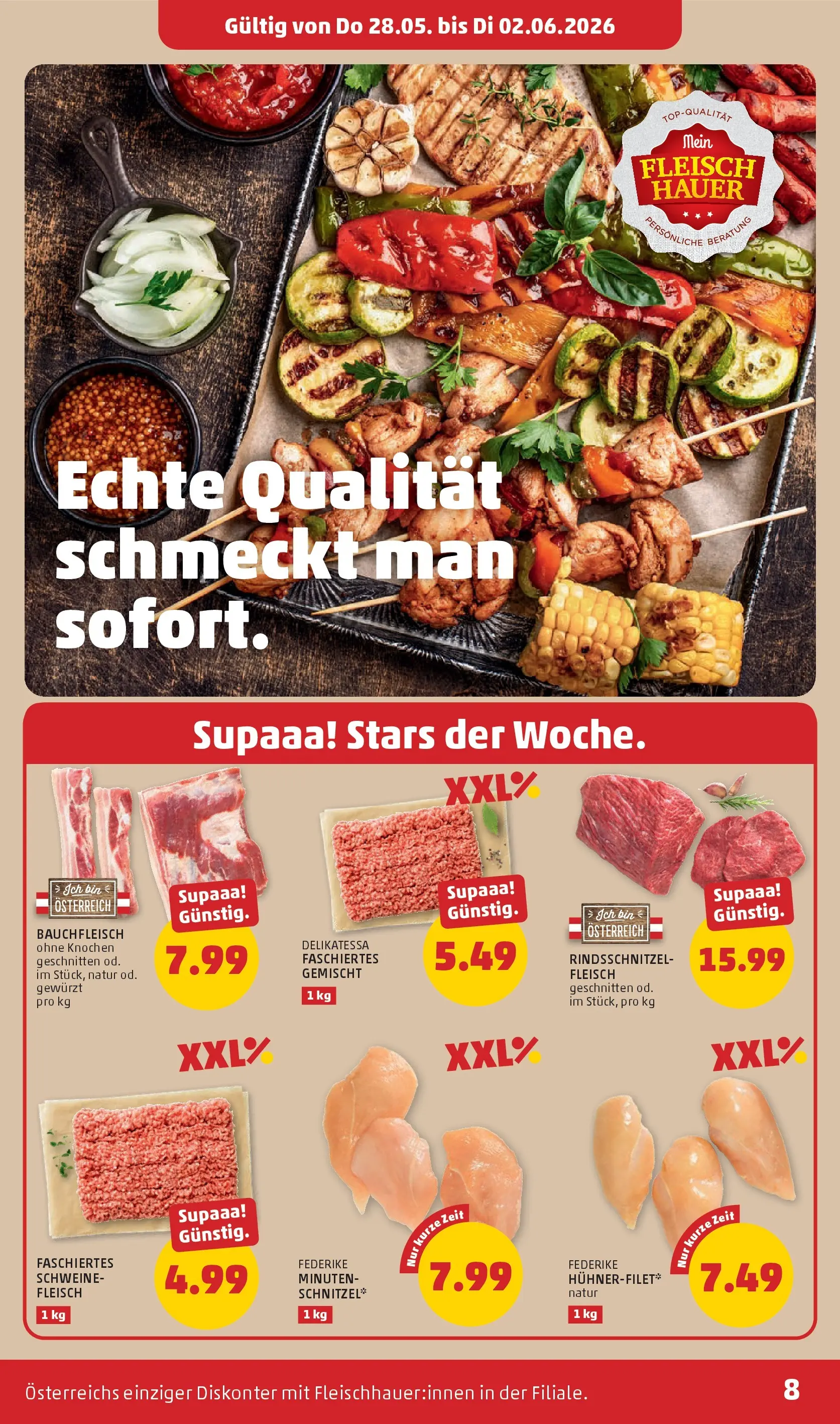 Penny Markt - PENNY: Die ganze Woche sparen. ab (28.05.2026) - Angebote, Prospekt | Seite: 8
