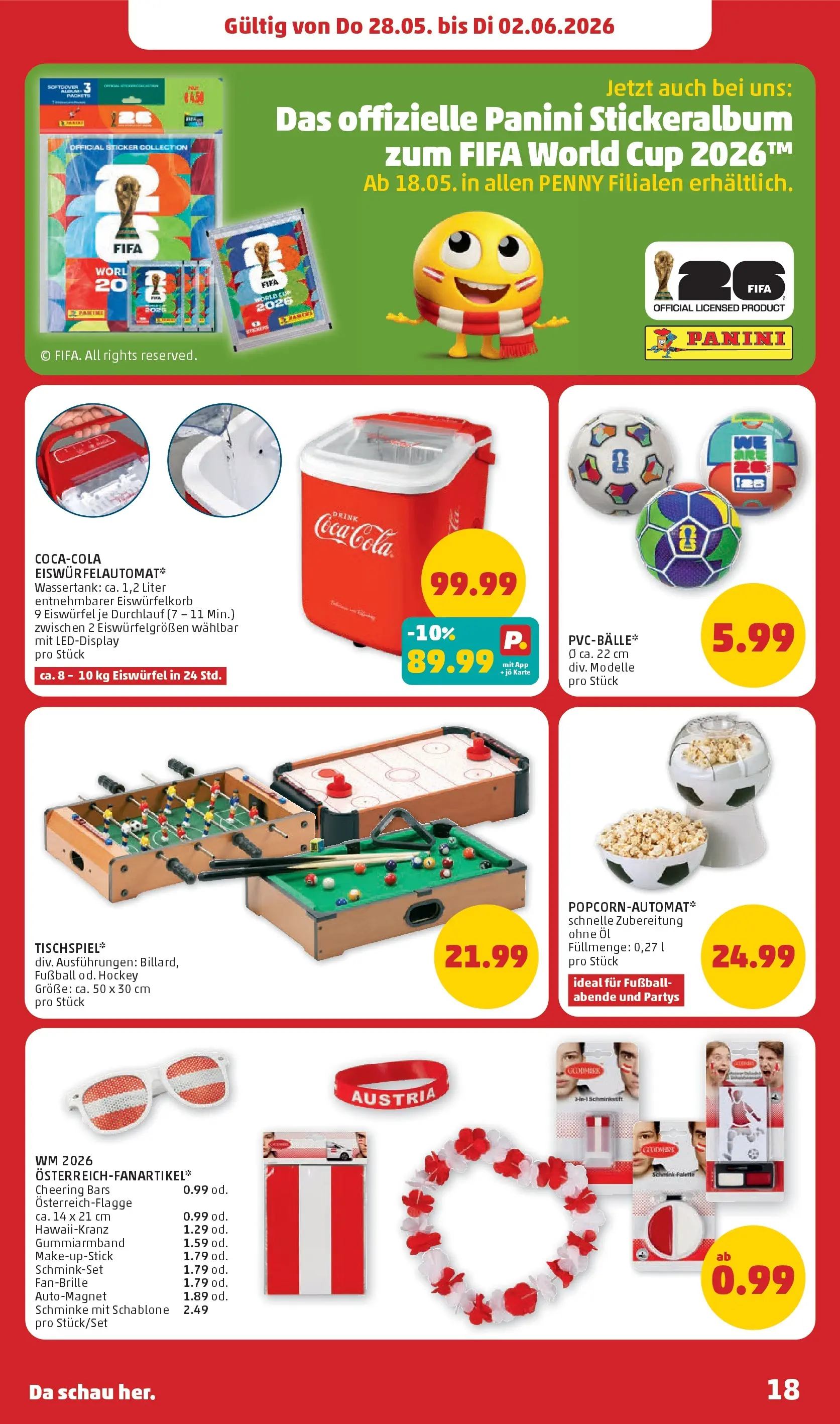 Penny Markt - PENNY: Die ganze Woche sparen. ab (28.05.2026) - Angebote, Prospekt | Seite: 18 | Produkte: Öl