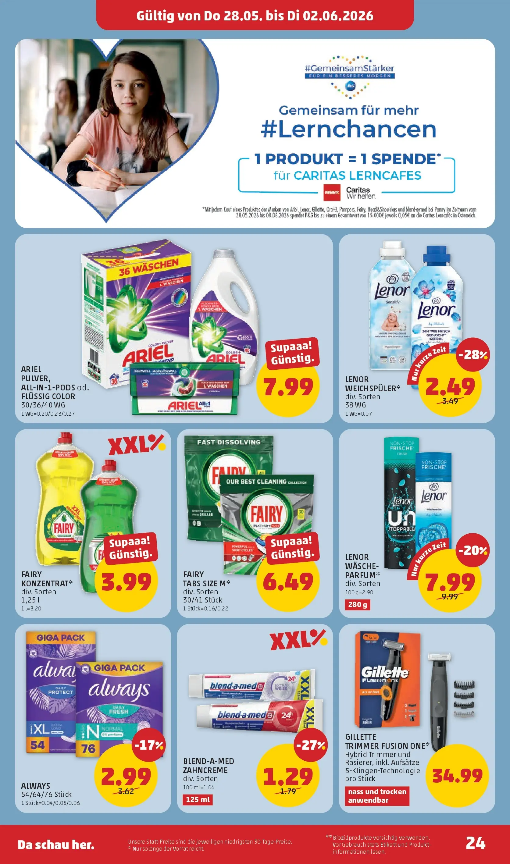 Penny Markt - PENNY: Die ganze Woche sparen. ab (28.05.2026) - Angebote, Prospekt | Seite: 24 | Produkte: Parfüm