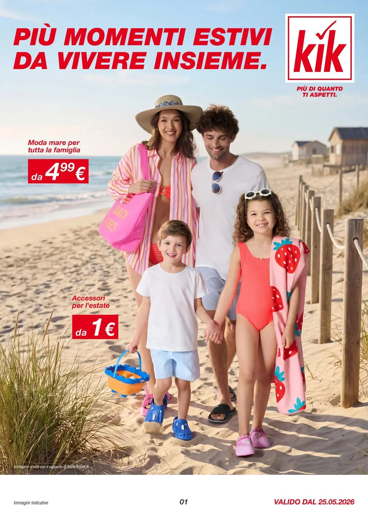 Nuovo KiK volantino Momenti estivi dal 25/05/2026 > offerte anteprima 🛍️ | Pagina: 1
