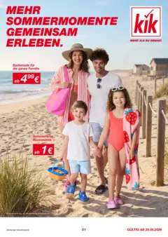 Kik Prospekt aktuell ab 25.05.2026 gültig