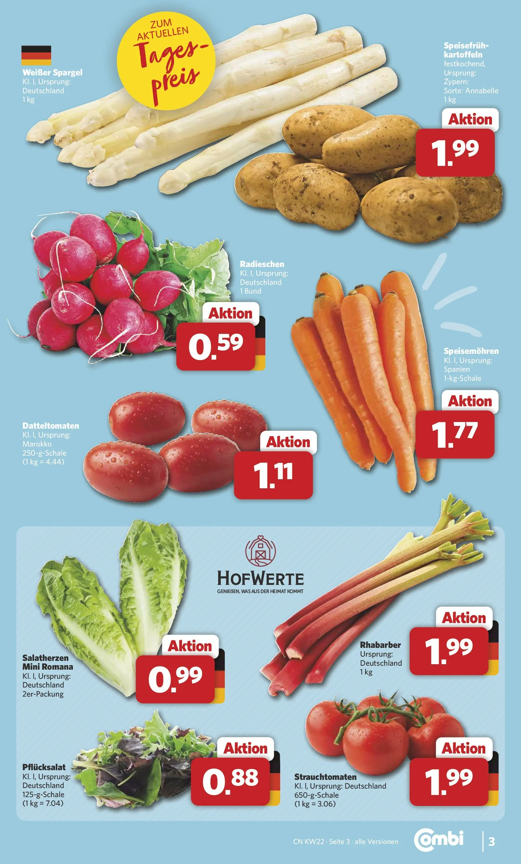 Combi - Unsere Combi Wochenangebote (ab 25.05.2026) zum Blättern | Seite: 3