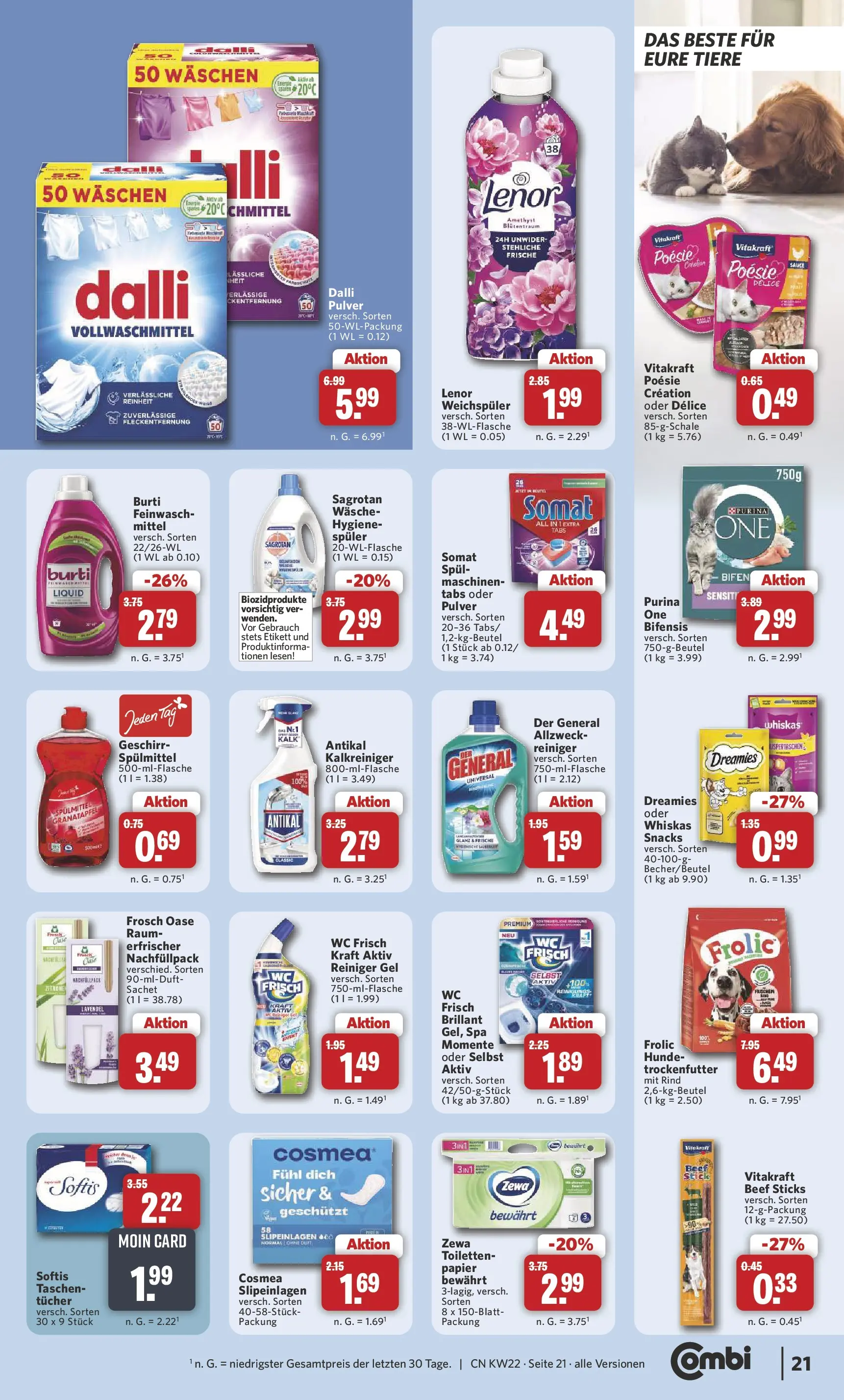 Combi - Unsere Combi Wochenangebote (ab 25.05.2026) zum Blättern | Seite: 21
