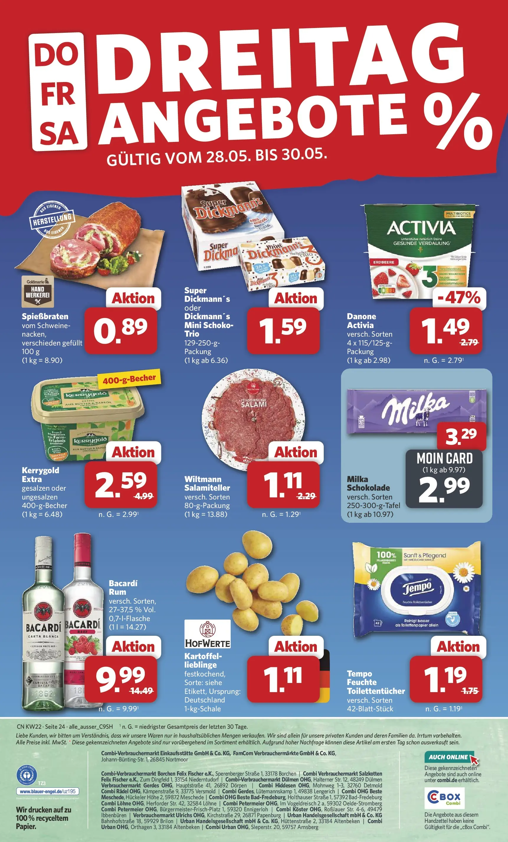 Combi - Unsere Combi Wochenangebote (ab 25.05.2026) zum Blättern | Seite: 24