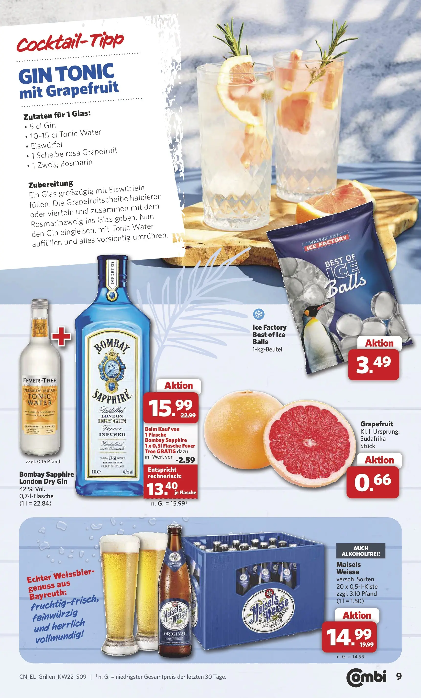 Combi - Unsere Combi Wochenangebote: Grillen (ab 25.05.2026) zum Blättern | Seite: 9