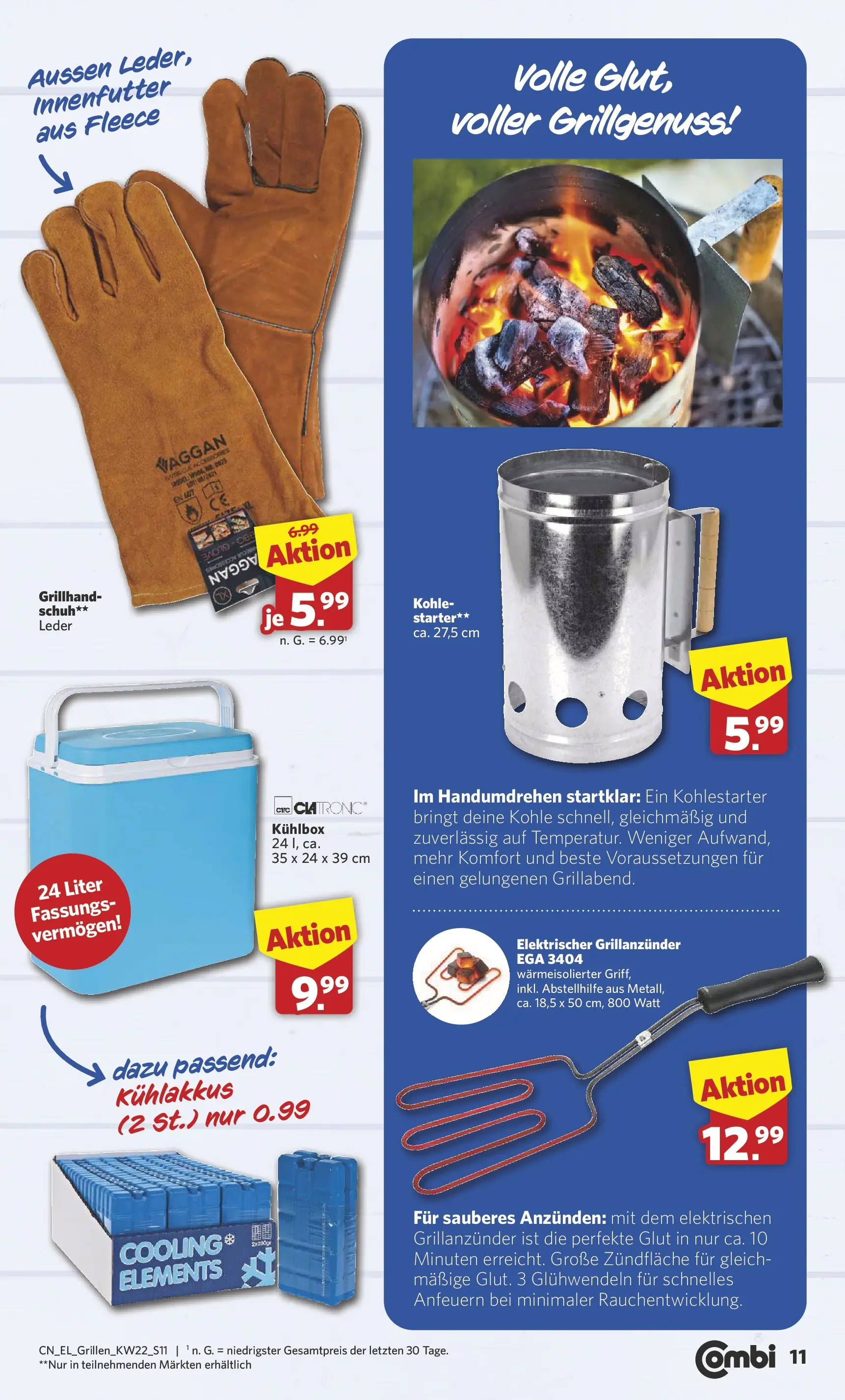 Combi - Unsere Combi Wochenangebote: Grillen (ab 25.05.2026) zum Blättern | Seite: 11