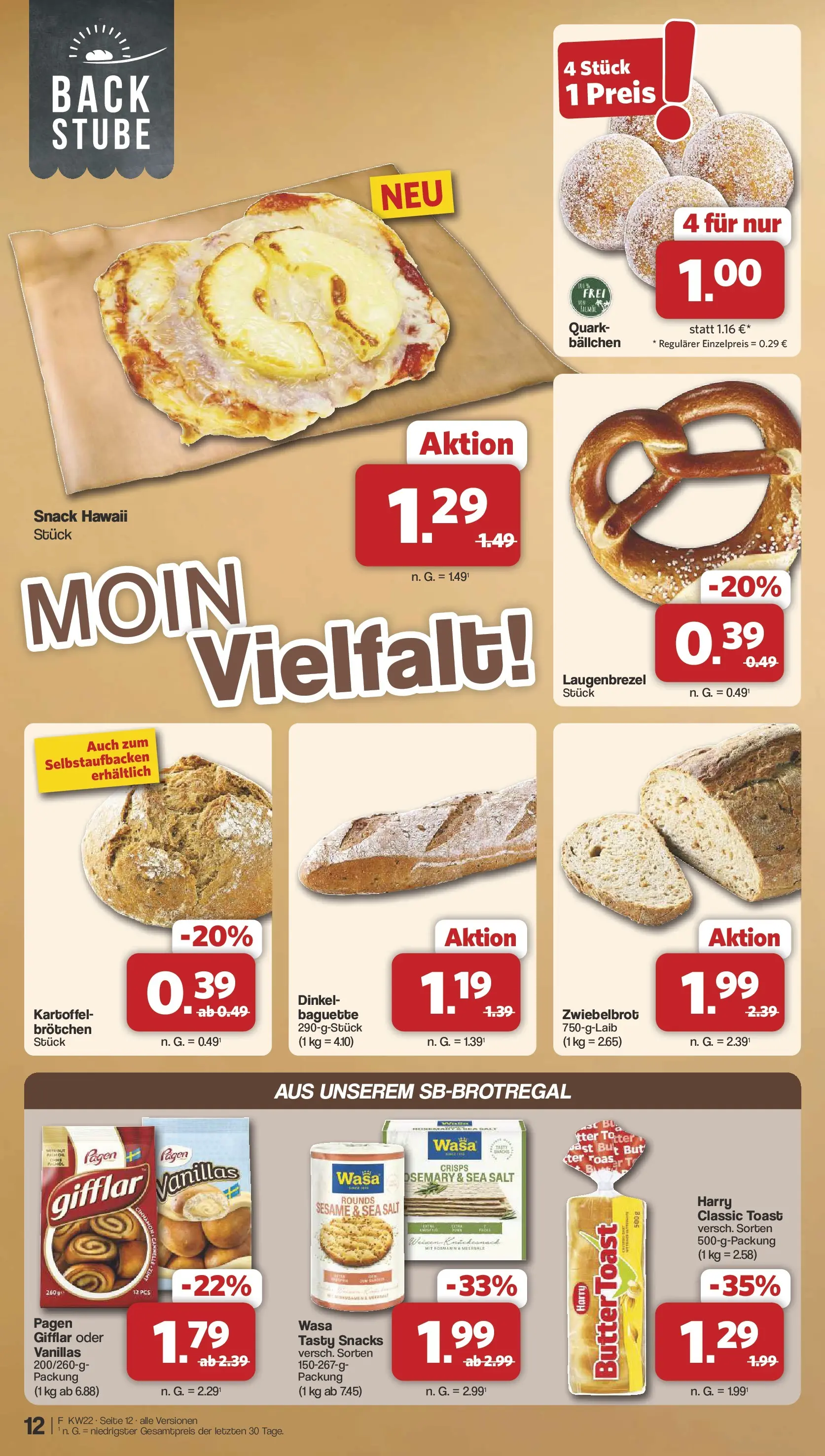 Famila Nordwest - Famila: Wochenangebote (ab 25.05.2026) zum Blättern | Seite: 12 | Produkte: Quark, Butter, Toast, Baguette