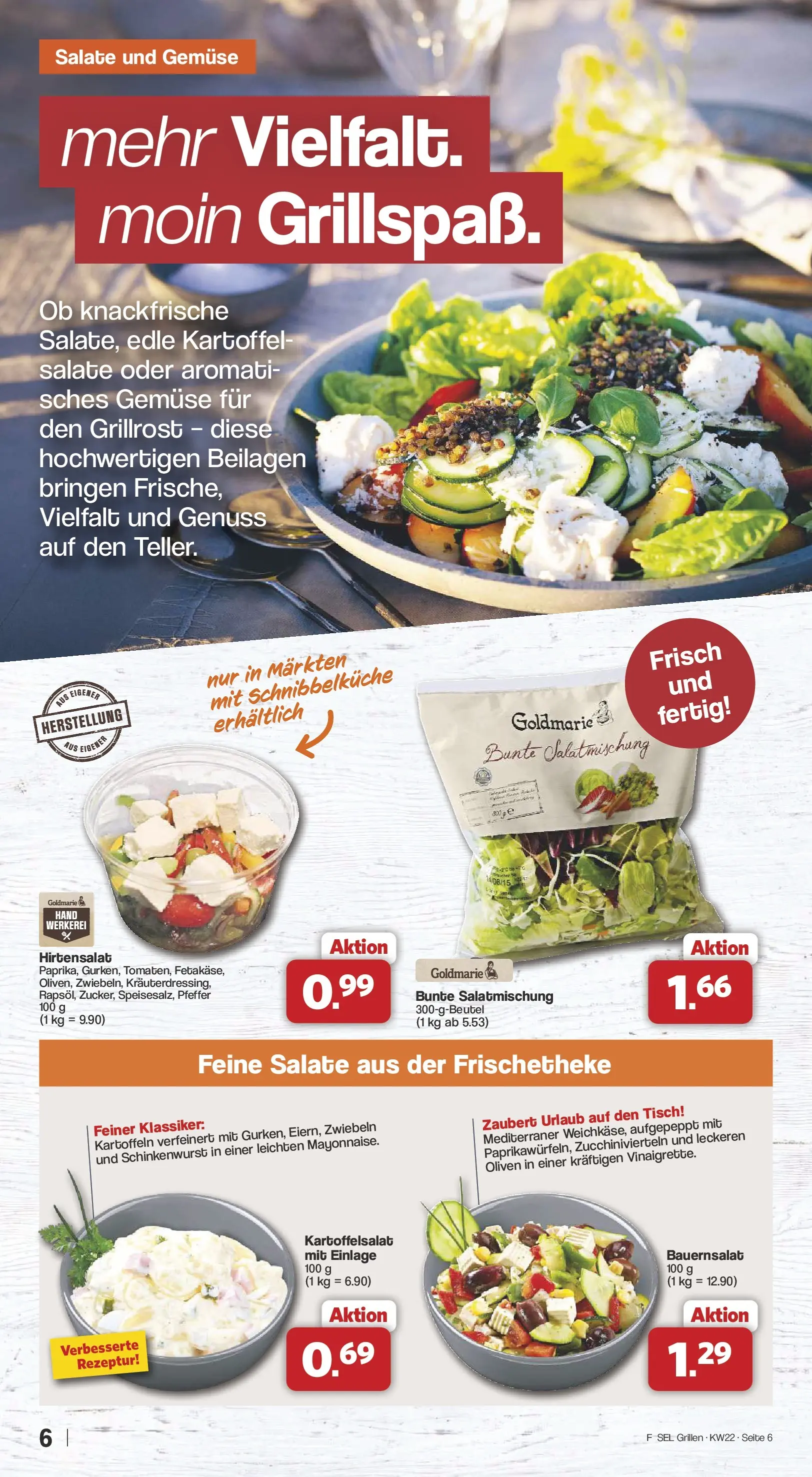 Famila Nordwest - Famila: Grillen (ab 25.05.2026) zum Blättern | Seite: 6 | Produkte: Tisch, Zwiebeln, Gemüse, Pfeffer
