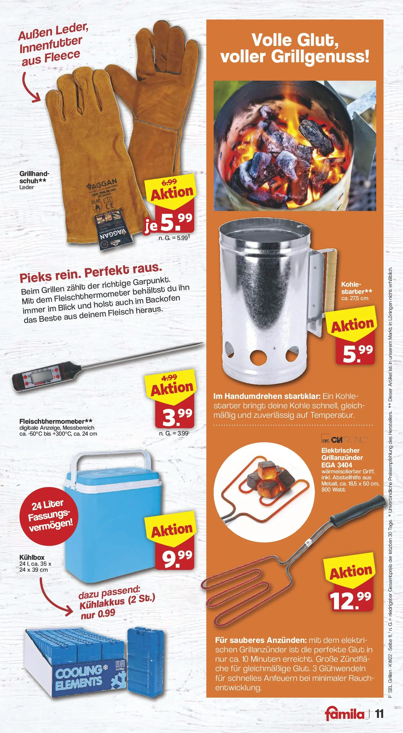 Famila Nordwest - Famila: Grillen (ab 25.05.2026) zum Blättern | Seite: 11 | Produkte: Backofen, Fleisch