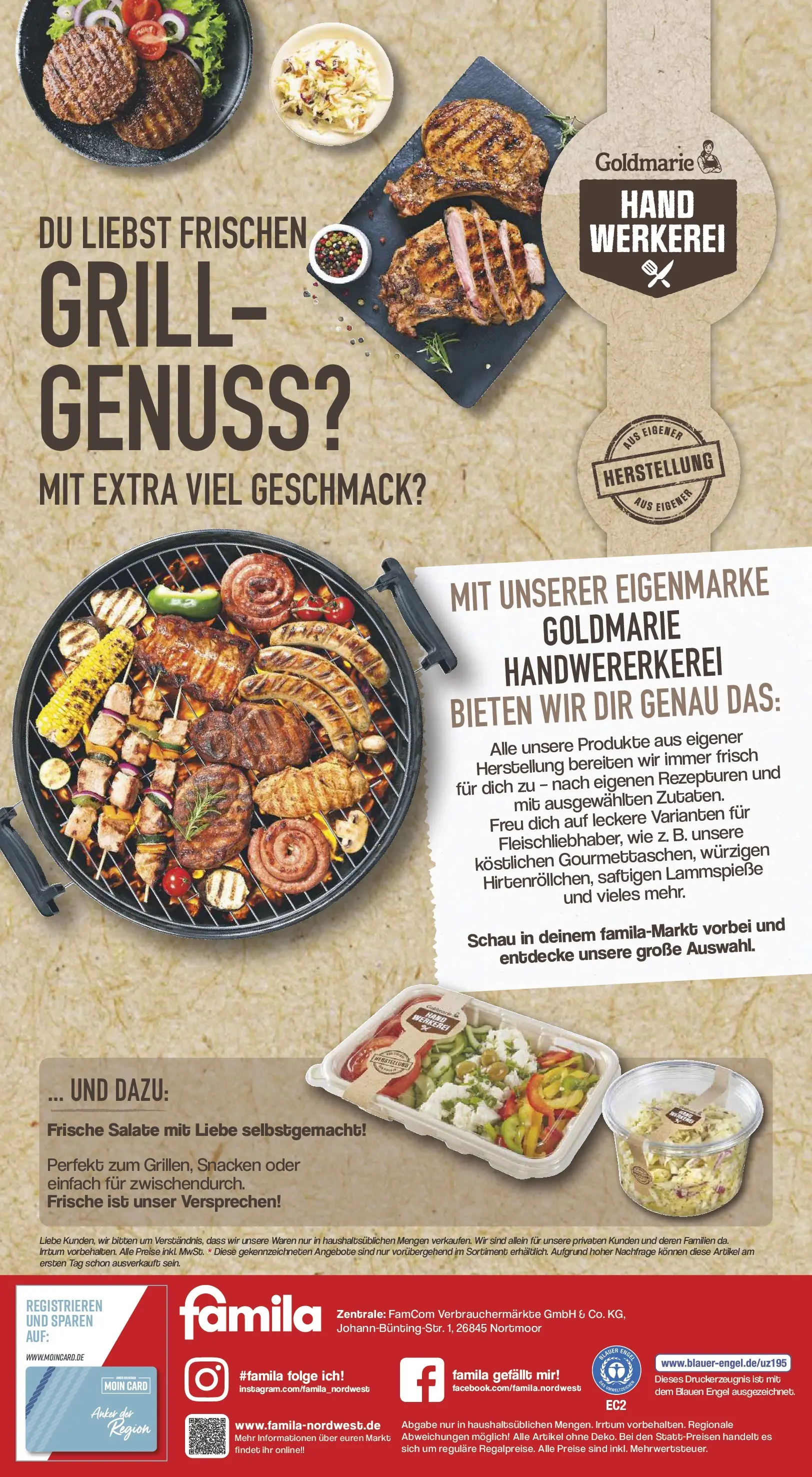 Famila Nordwest - Famila: Grillen (ab 25.05.2026) zum Blättern | Seite: 12 | Produkte: Grill