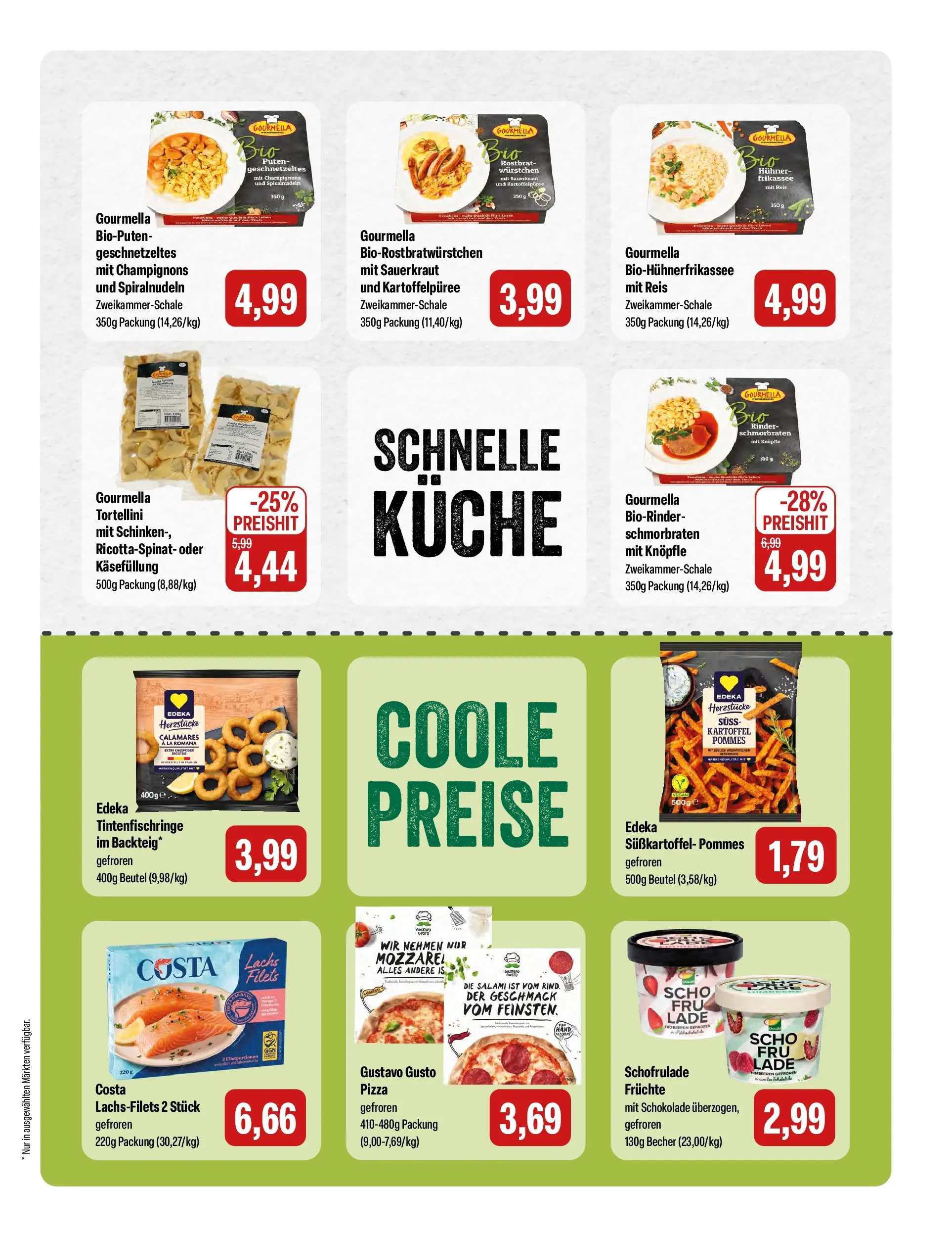 Feneberg Aktuelle Angebote (ab 28.05.2026) zum Blättern | Seite: 13 | Produkte: Gustavo gusto, Pommes, Lachs, Salami