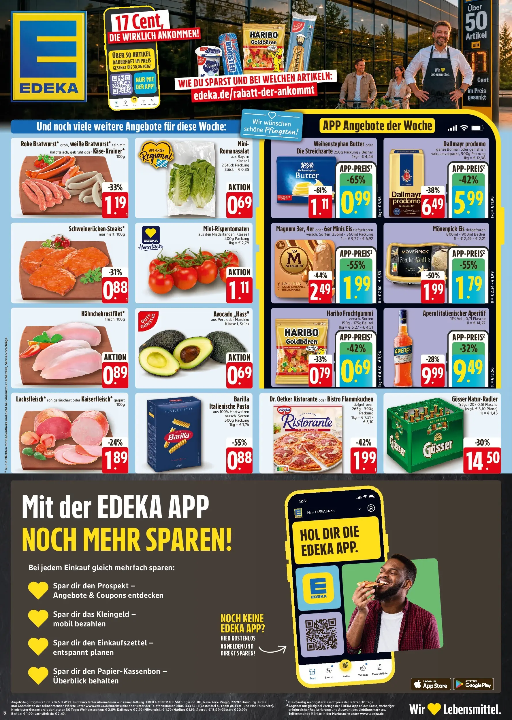 Edeka prospekt Rötz (ab 20.05.2026) » Angebote Online | Seite: 1