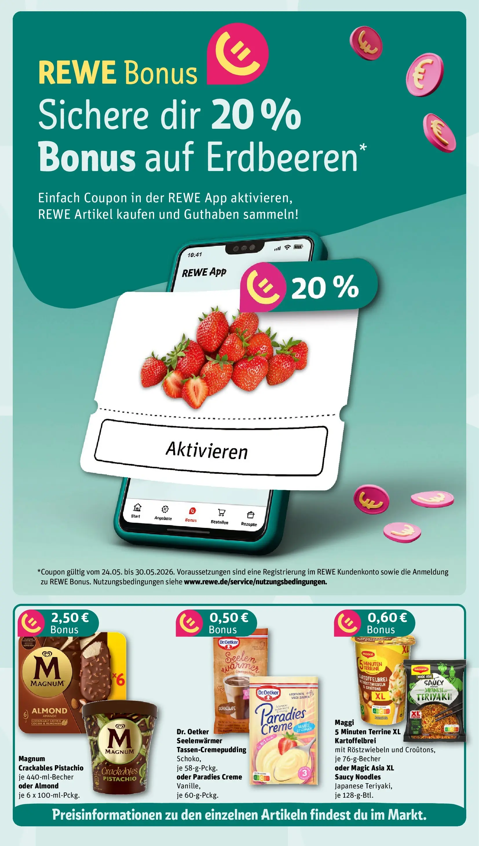 REWE Prospekt ab 24.05.2026 zum Blättern » Angebote | Seite: 3
