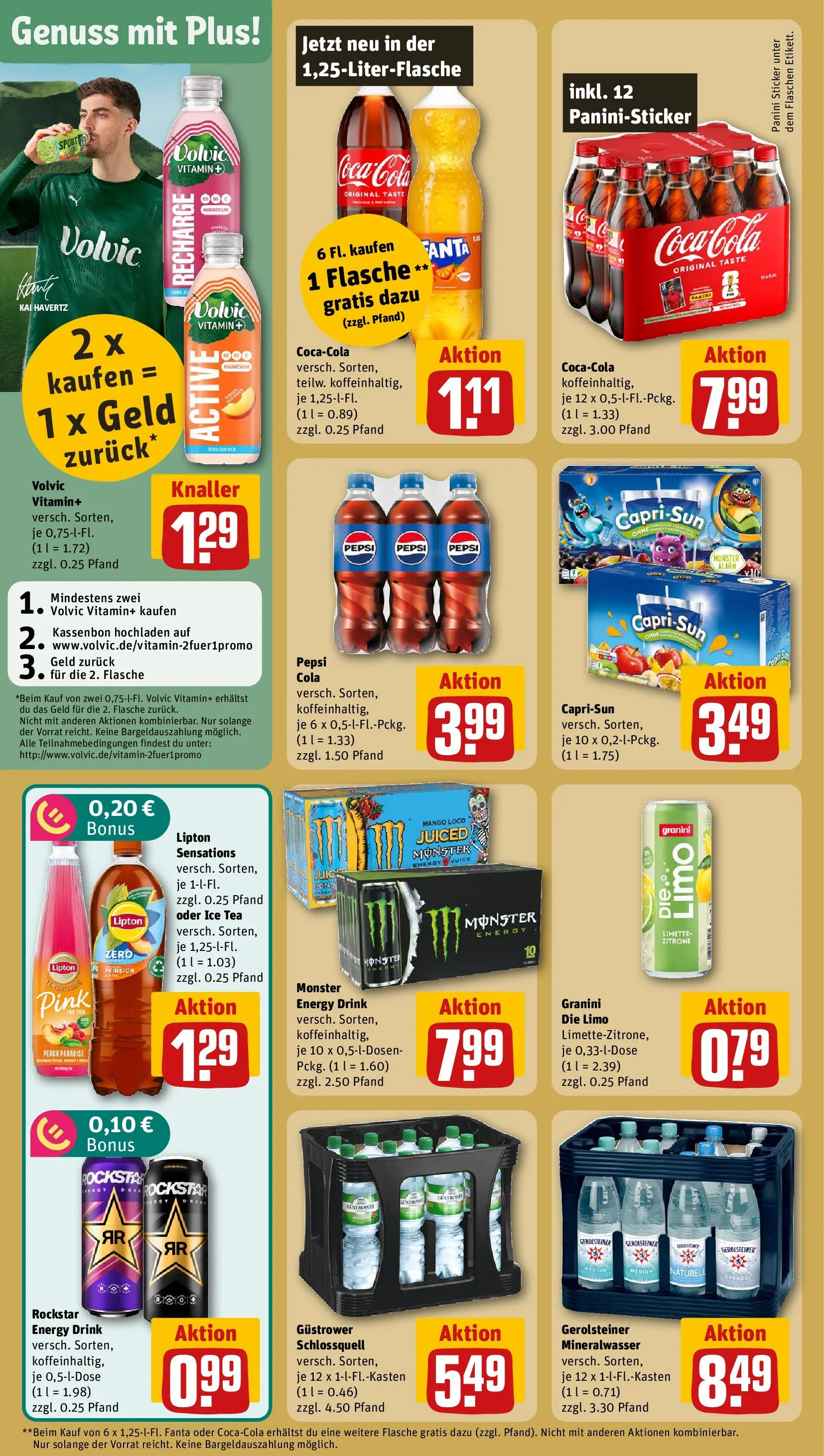 REWE Prospekt ab 26.05.2026 zum Blättern » Angebote | Seite: 16 | Produkte: Rockstar energy, Fanta, Zitrone, Mango