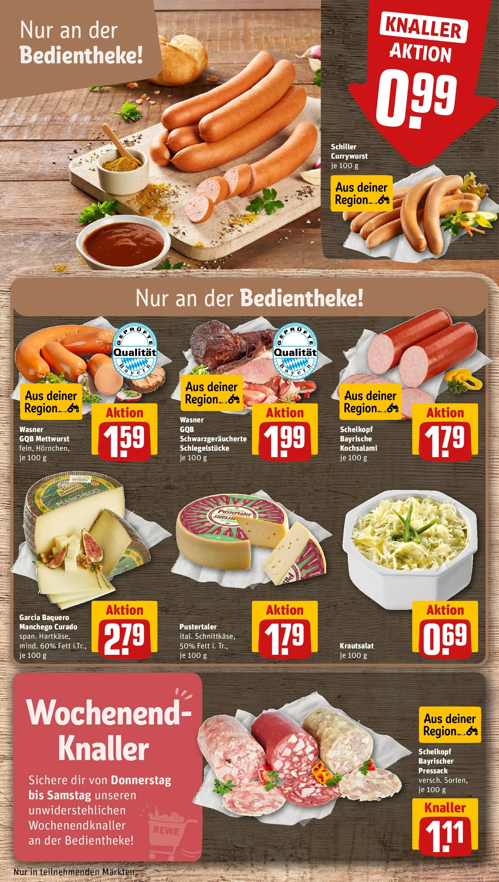 REWE Prospekt ab 26.05.2026 zum Blättern » Angebote | Seite: 11 | Produkte: Salami
