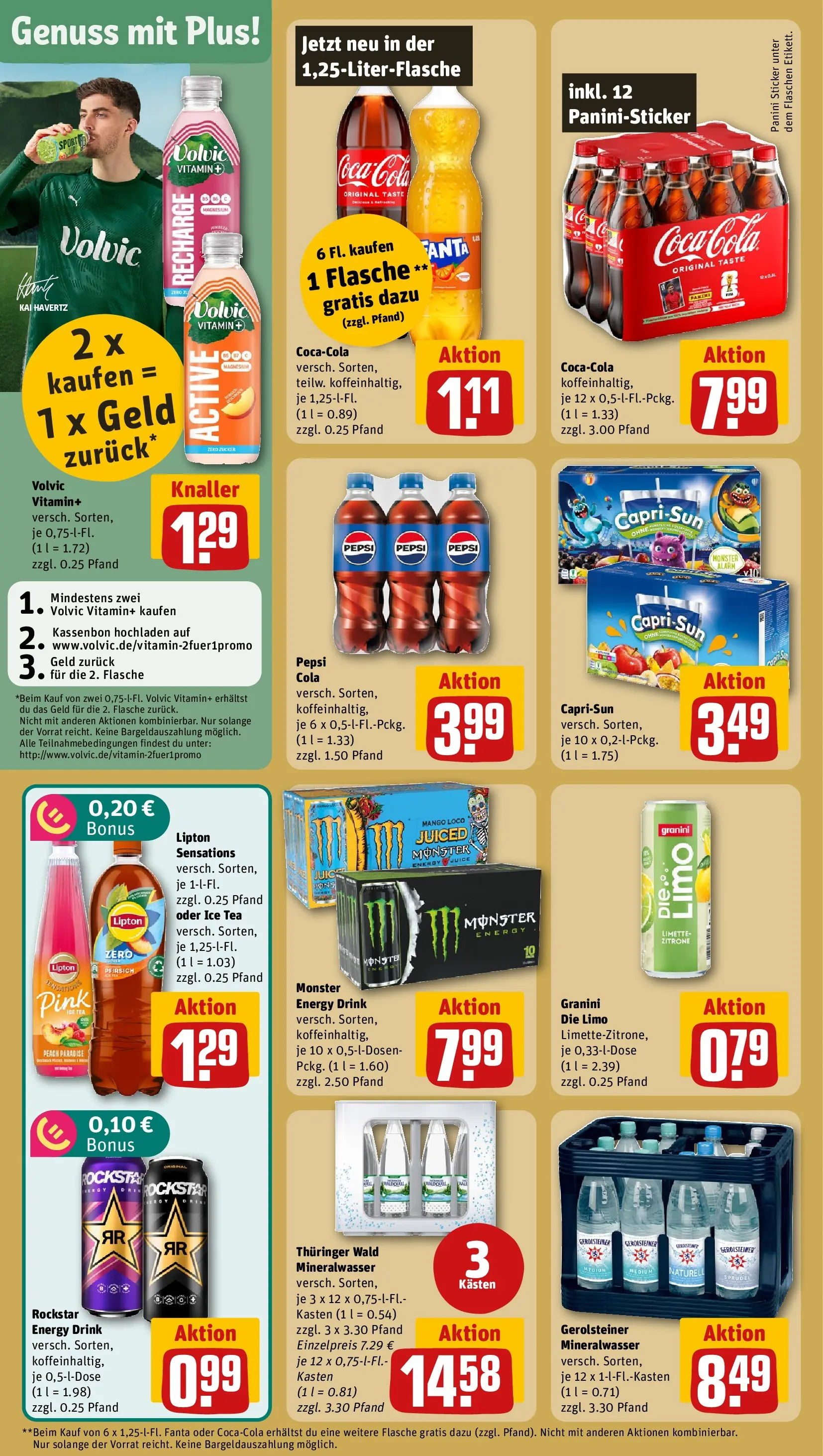 REWE Prospekt ab 26.05.2026 zum Blättern » Angebote | Seite: 16 | Produkte: Cola, Mineralwasser, Mango, Pepsi