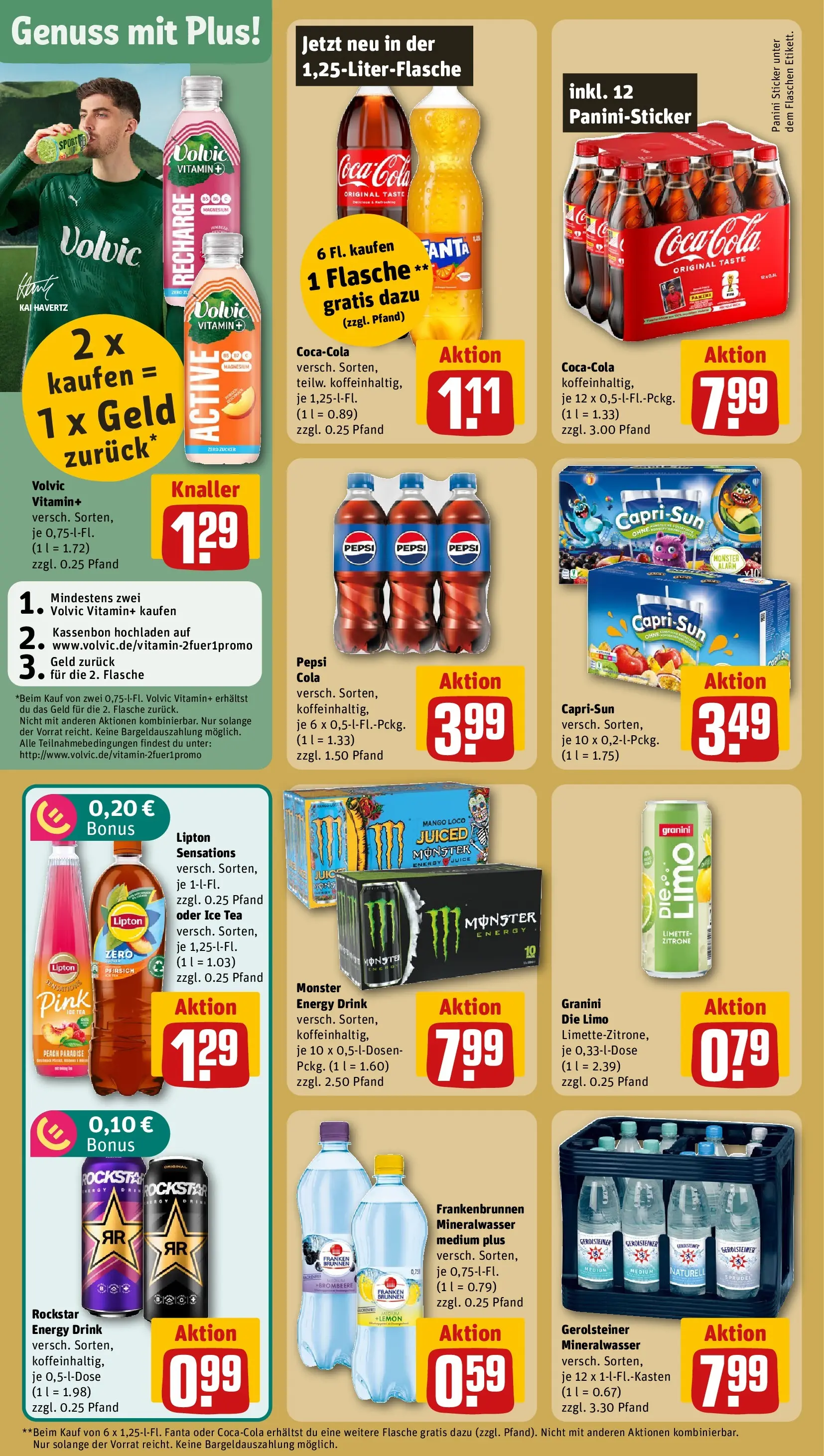 REWE Prospekt ab 26.05.2026 zum Blättern » Angebote | Seite: 14 | Produkte: Energy, Rockstar, Zitrone, Gerolsteiner