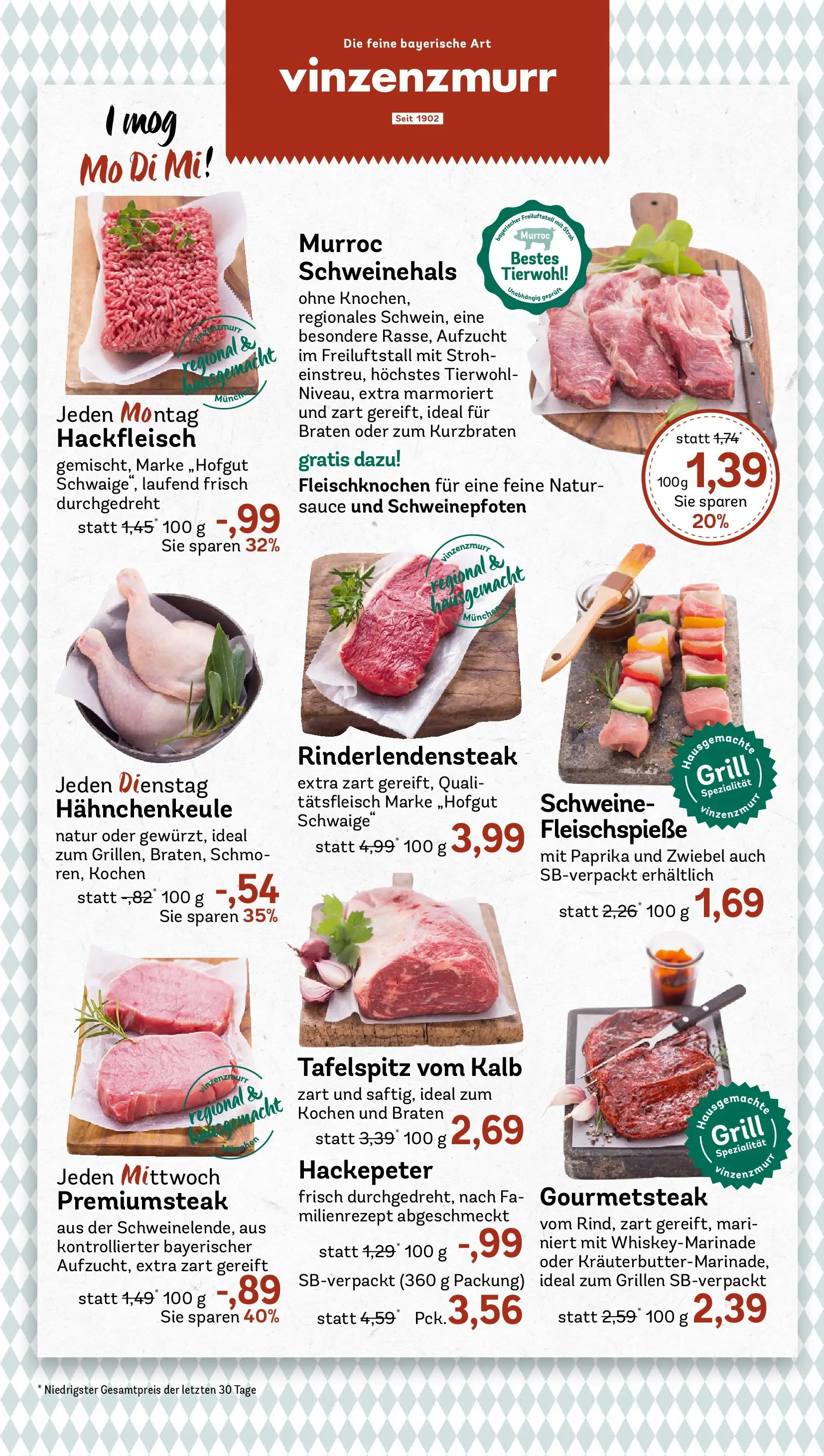 REWE Prospekt ab 26.05.2026 zum Blättern » Angebote | Seite: 8 | Produkte: Tafelspitz, Paprika, Steak, Hackfleisch