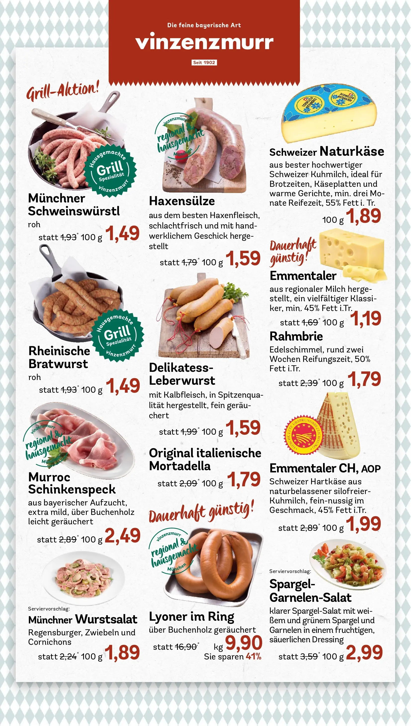 REWE Prospekt ab 26.05.2026 zum Blättern » Angebote | Seite: 9 | Produkte: Grill, Milch, Bratwurst, Spargel