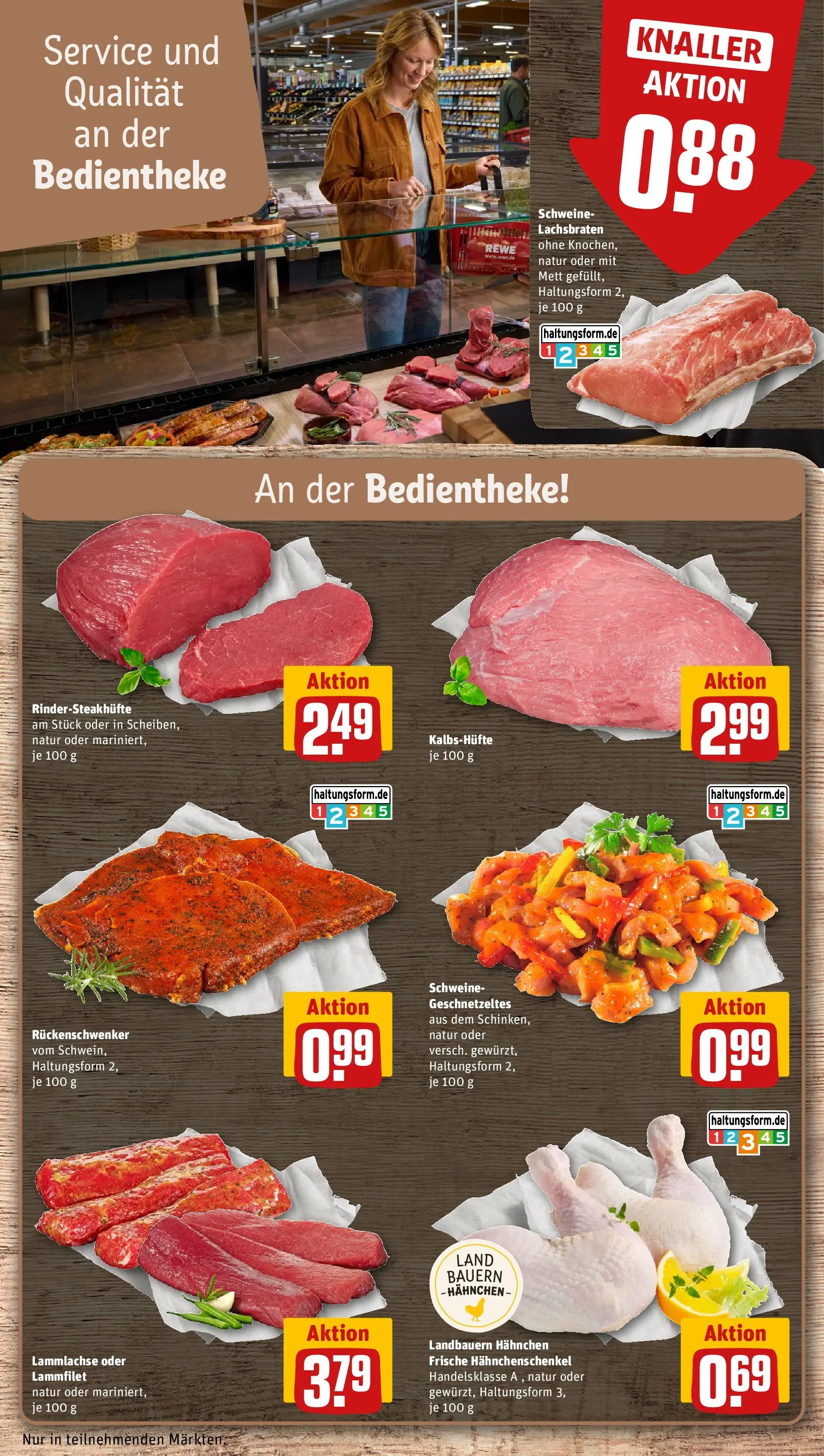 REWE Prospekt ab 26.05.2026 zum Blättern » Angebote | Seite: 10 | Produkte: Hahnchen, Hahnchenschenkel